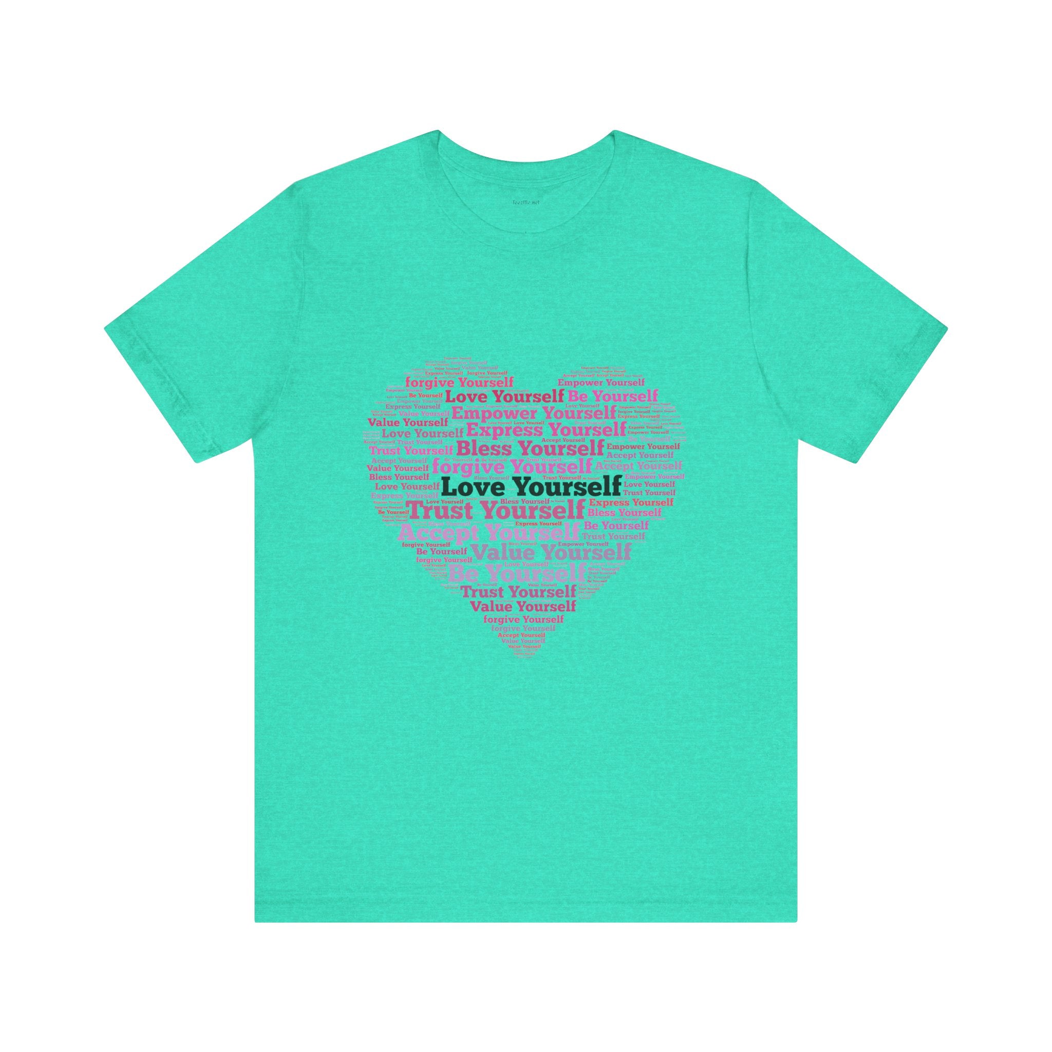 Love - Trust - Accept Yourself- Unisex Jersey Short Sleeve Tee