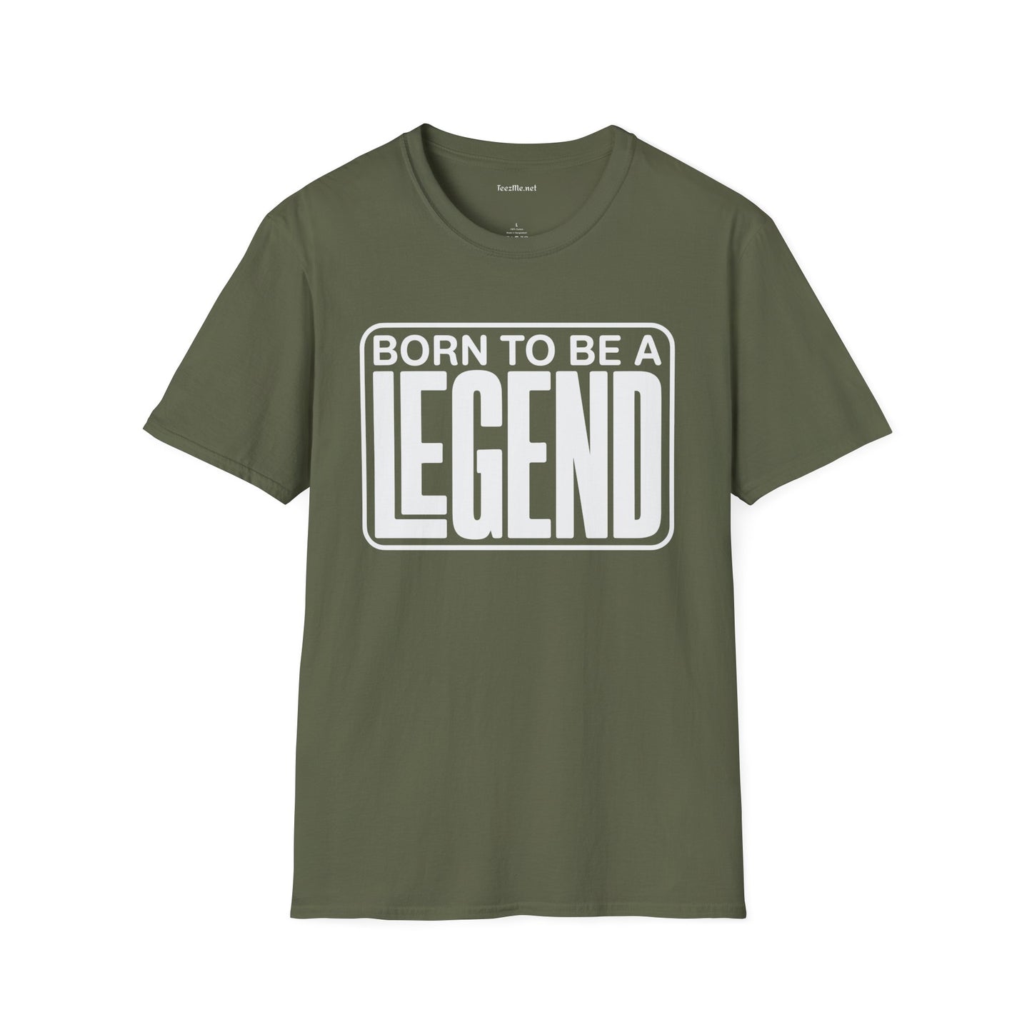 Be A Legend Unisex SoftStyle T-Shirt 100% Cotton Graphic