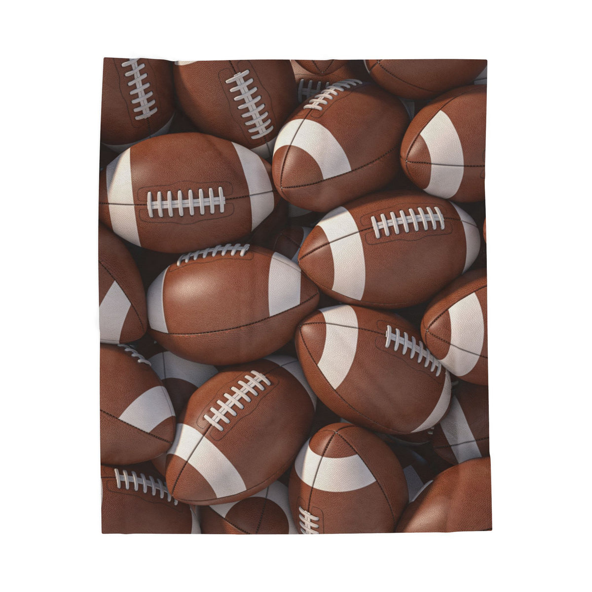 Football - Velveteen Plush Blanket