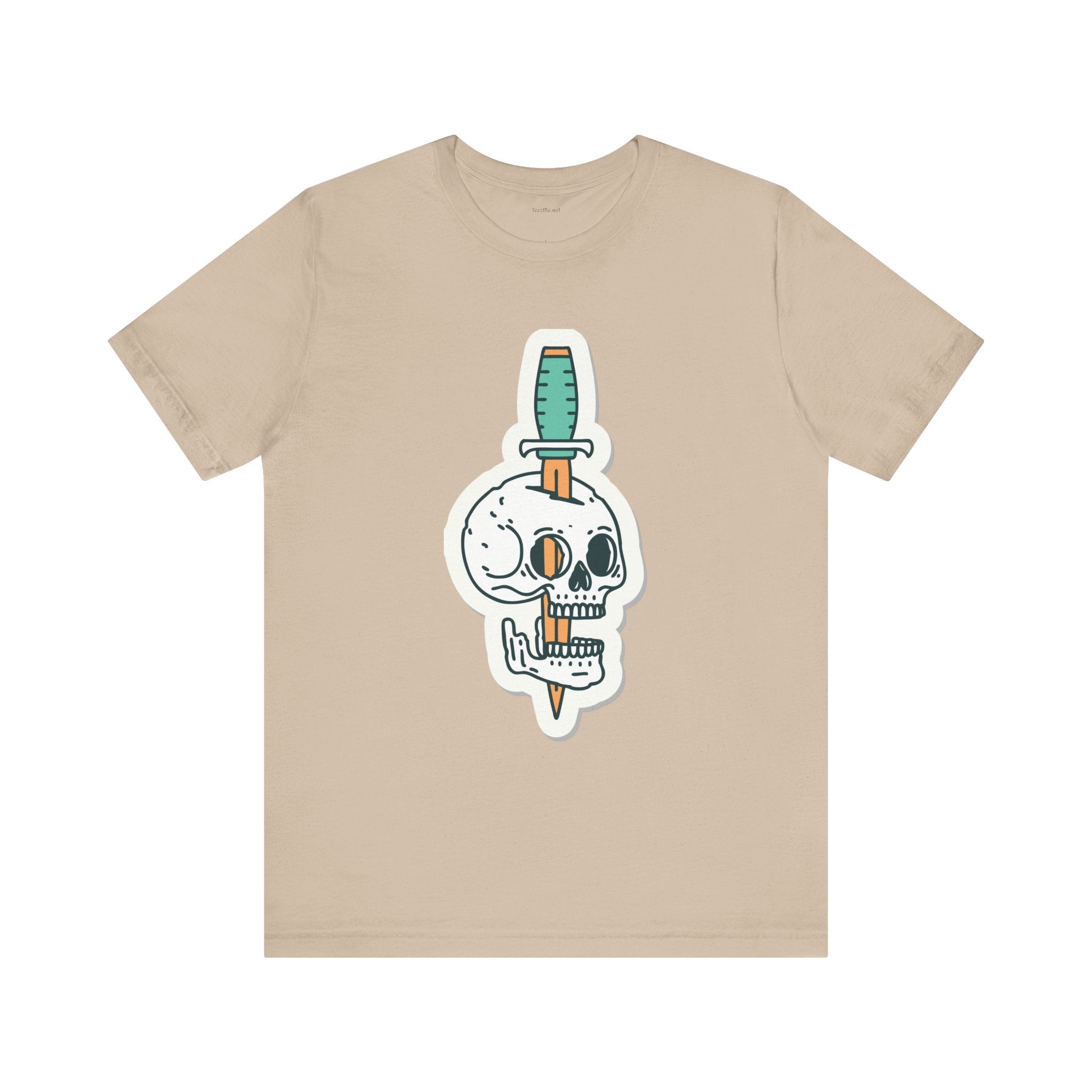 Skull dagger - Unisex Jersey Short Sleeve Tee