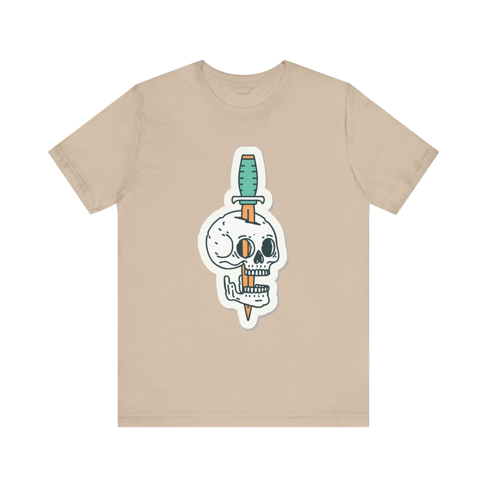 Skull dagger - Unisex Jersey Short Sleeve Tee