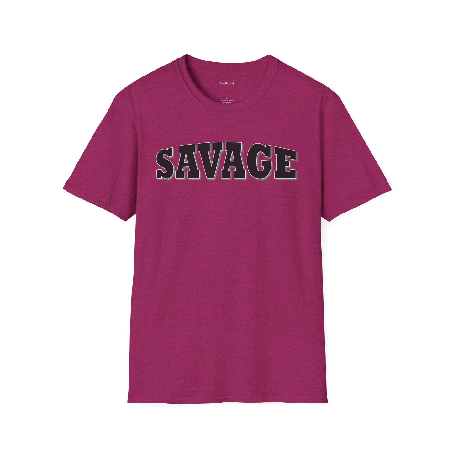 SAVAGE - Unisex Softstyle T-Shirt 100% Cotton Graphic