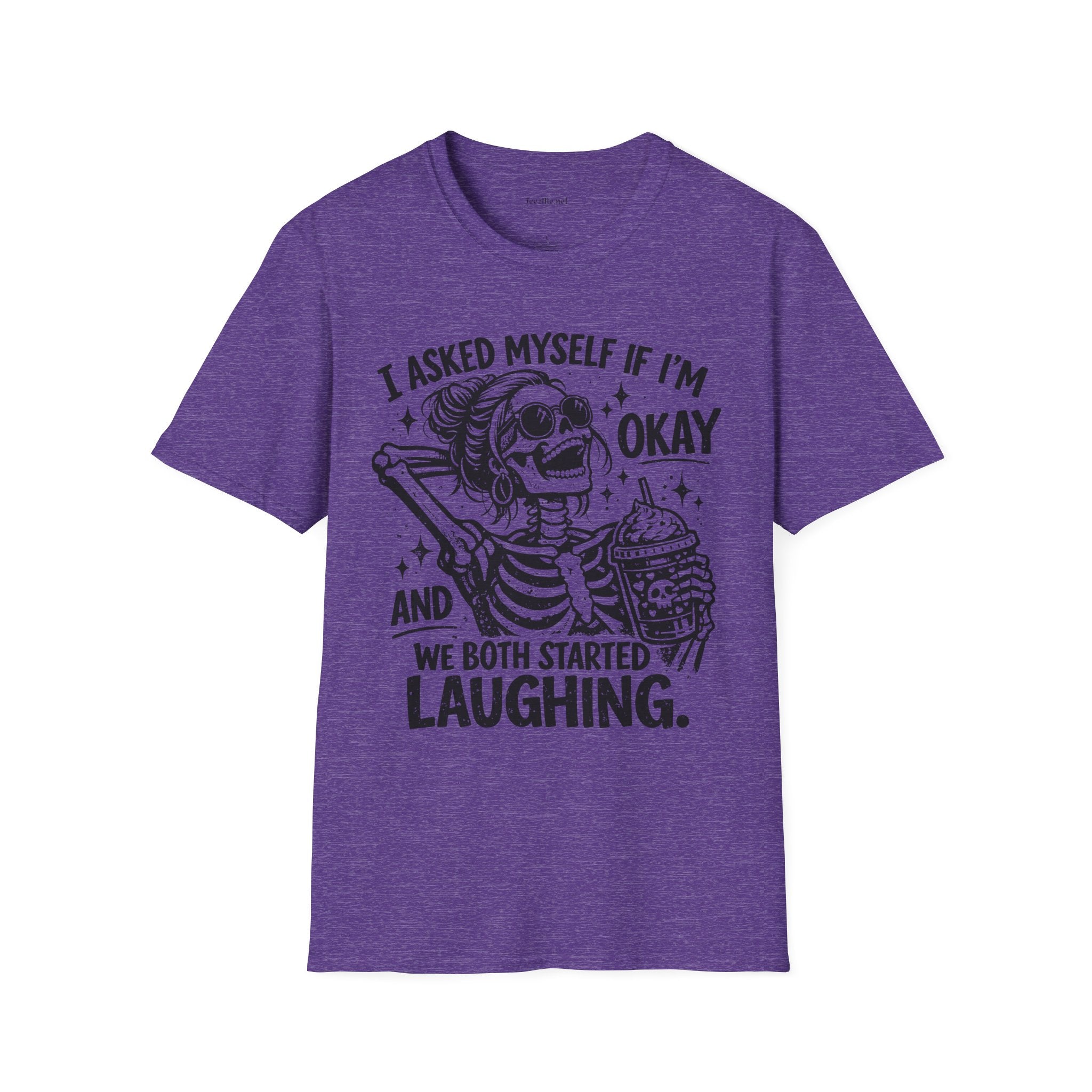 I asked Myself If 01 Unisex Soft Style T-Shirt 100% Cotton Graphic