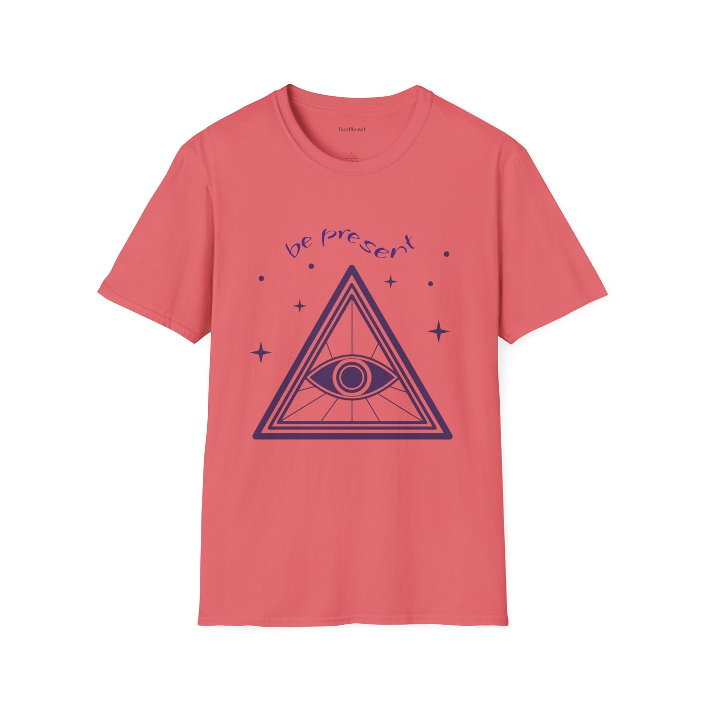 Be present (mystic sign) - Unisex Softstyle T-Shirt 100% Cotton Graphic