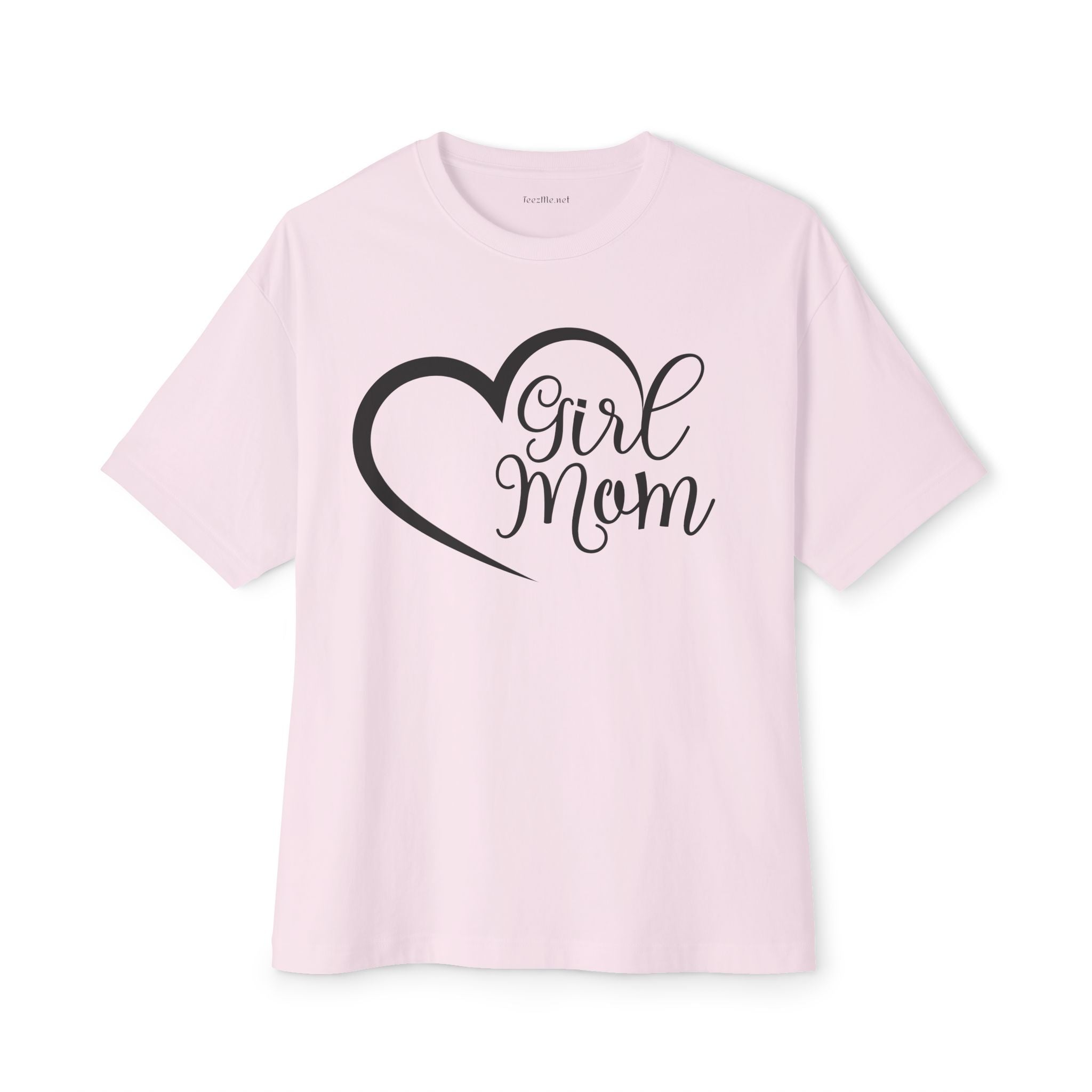 Girl Mom Unisex Oversized Boxy Tee