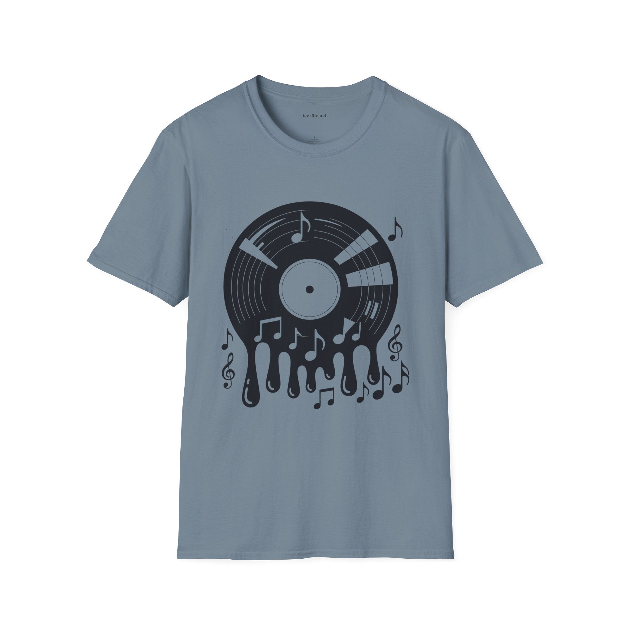 Spinning Vinyl Unisex Softstyle T-Shirt 100% Cotton Graphic