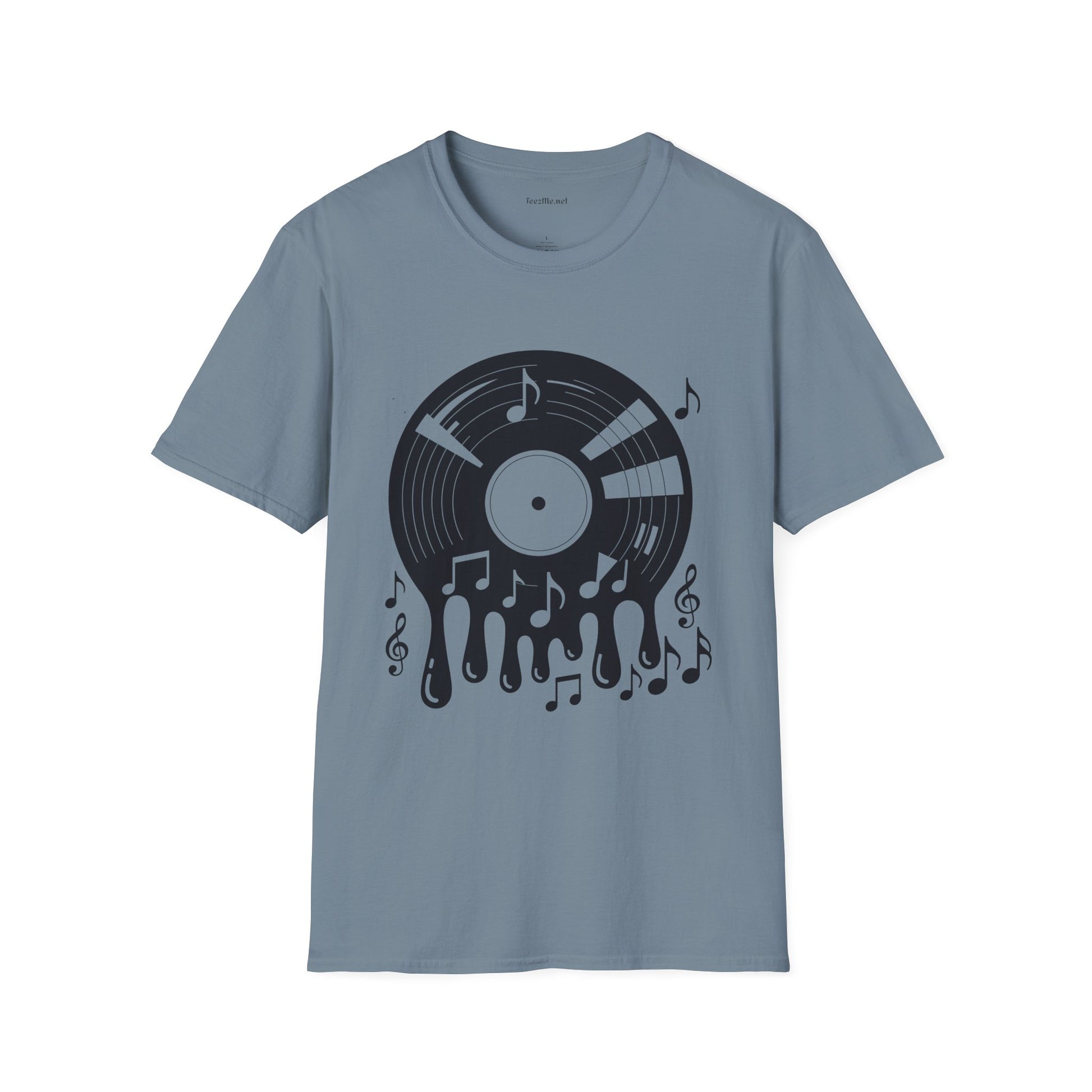 Spinning Vinyl Unisex Softstyle T-Shirt 100% Cotton Graphic
