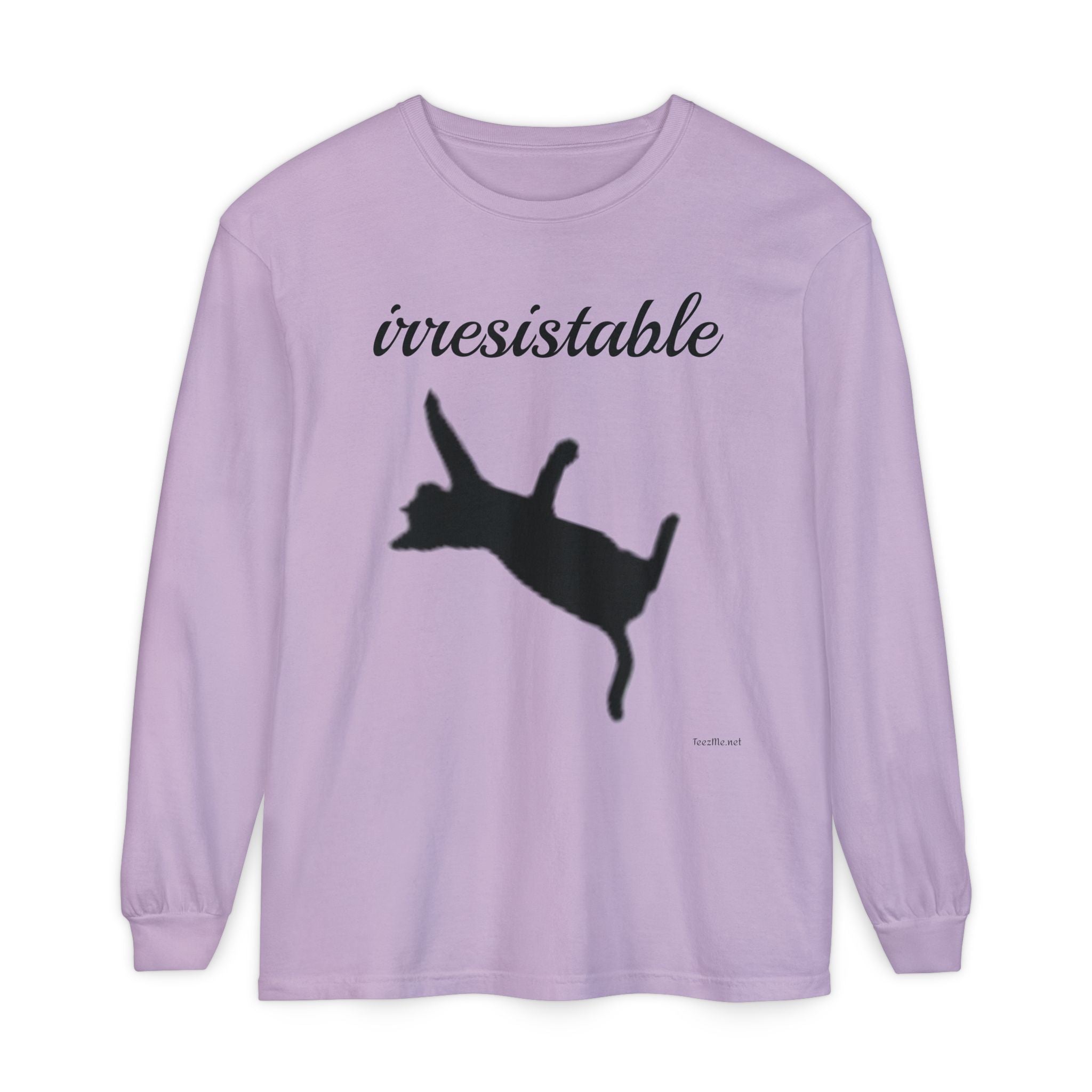 Irresistable - Unisex Garment-dyed Long Sleeve T-Shirt