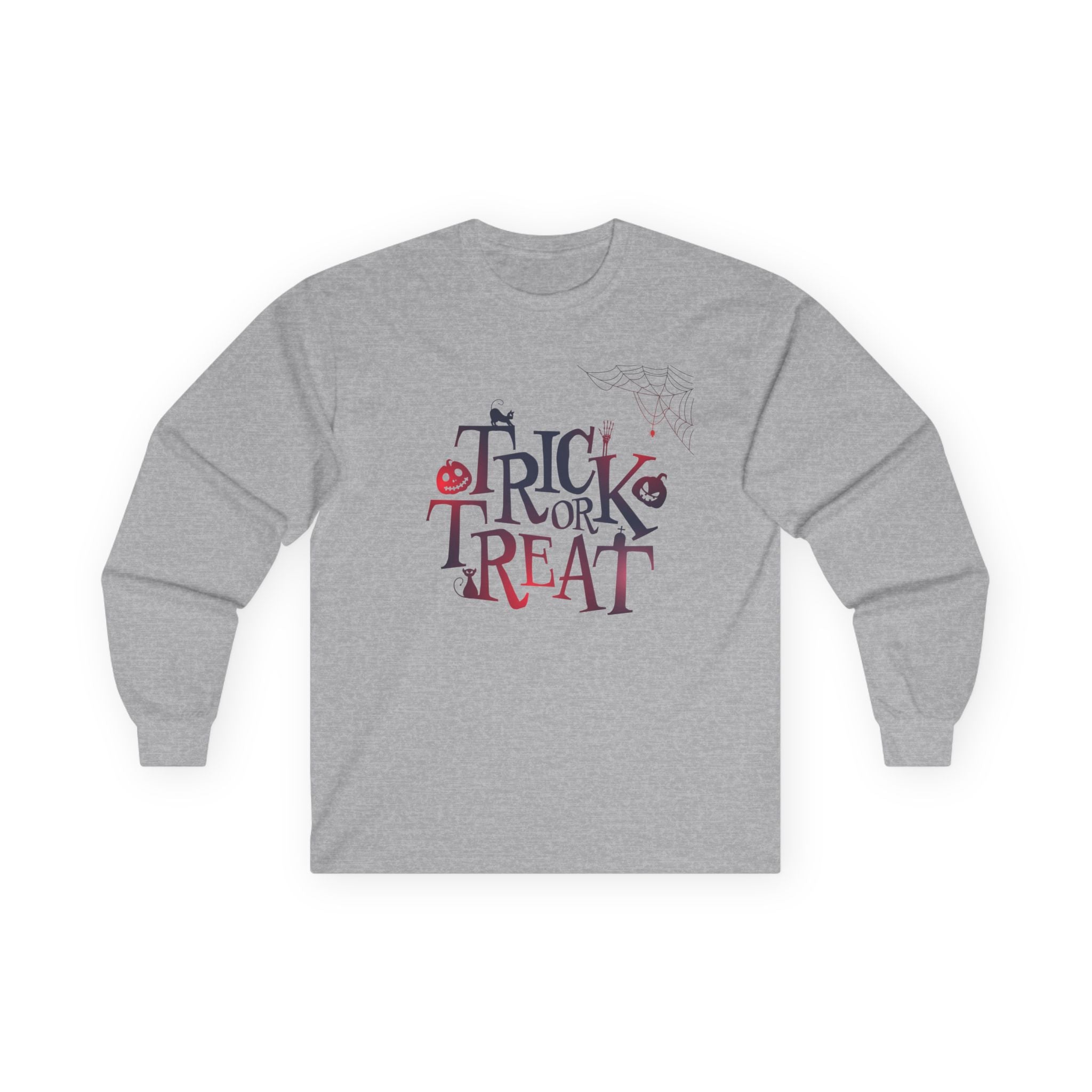 Trick or Treat - Unisex Ultra Cotton Long Sleeve Tee #halloween