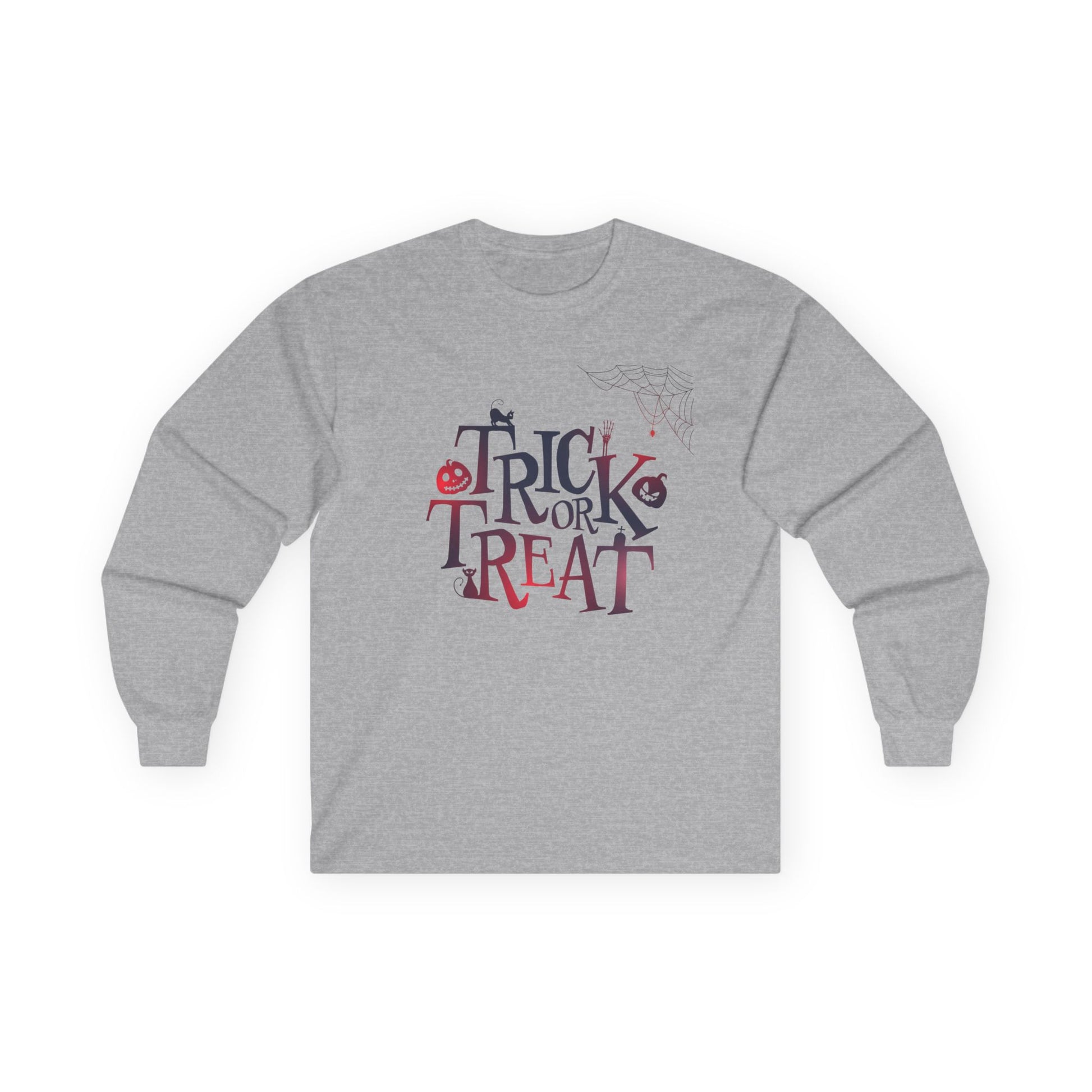 Trick or Treat - Unisex Ultra Cotton Long Sleeve Tee #halloween