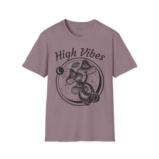 High Vibes Unisex Softstyle T-Shirt 100% Cotton Graphic