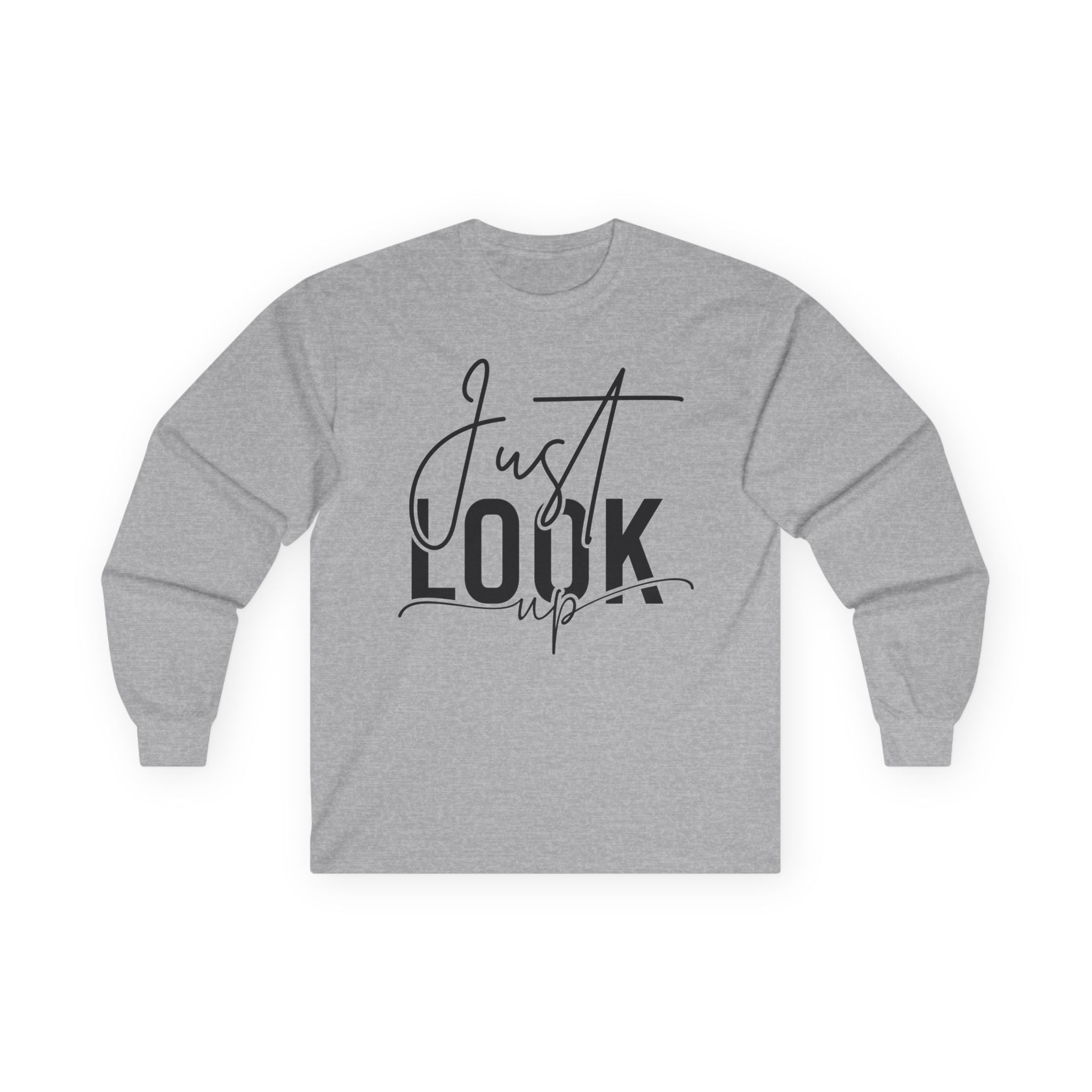 Just Look Up Ultra Cotton Long Sleeve Tee