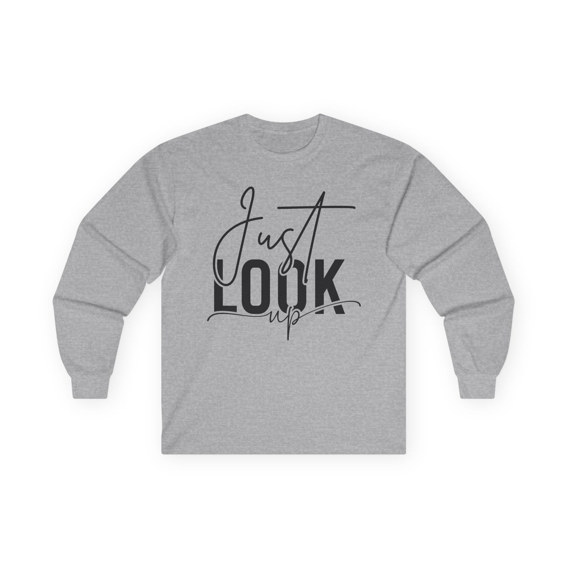 Just Look Up Ultra Cotton Long Sleeve Tee