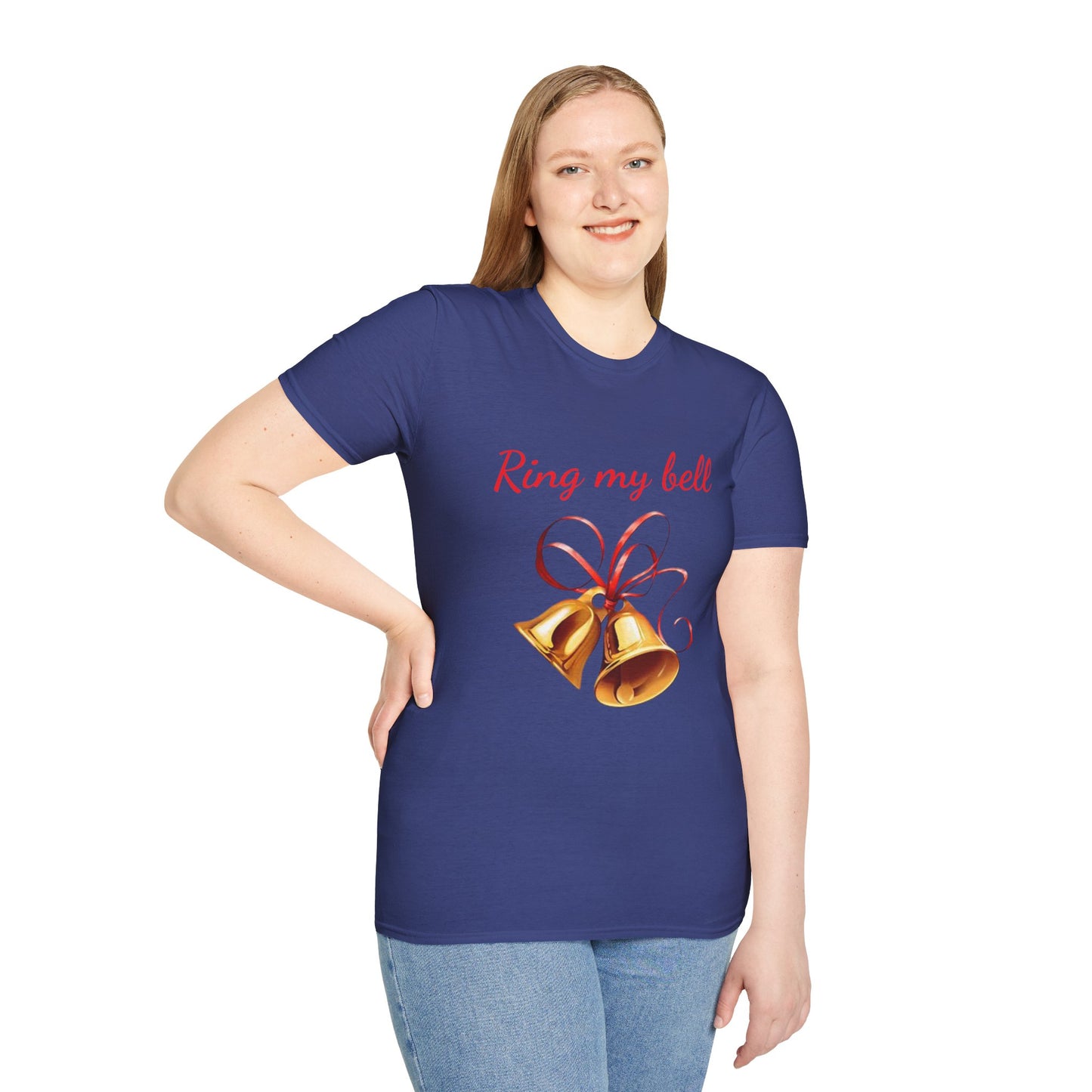 Ring my bell - Unisex Softstyle T-Shirt 100% Cotton Graphic