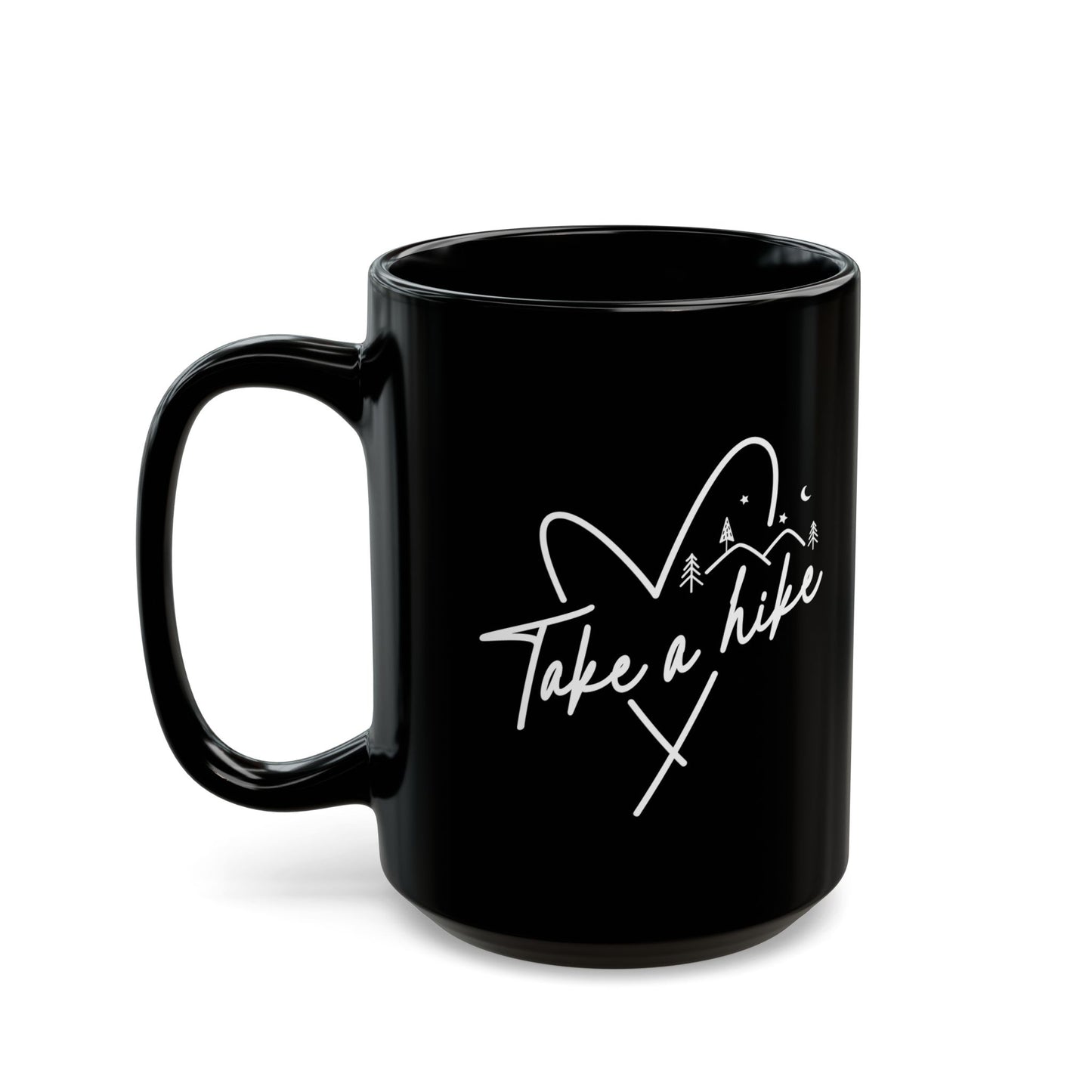 Take a Hike  - Black Mug (11oz, 15oz) #Coffee #Tea