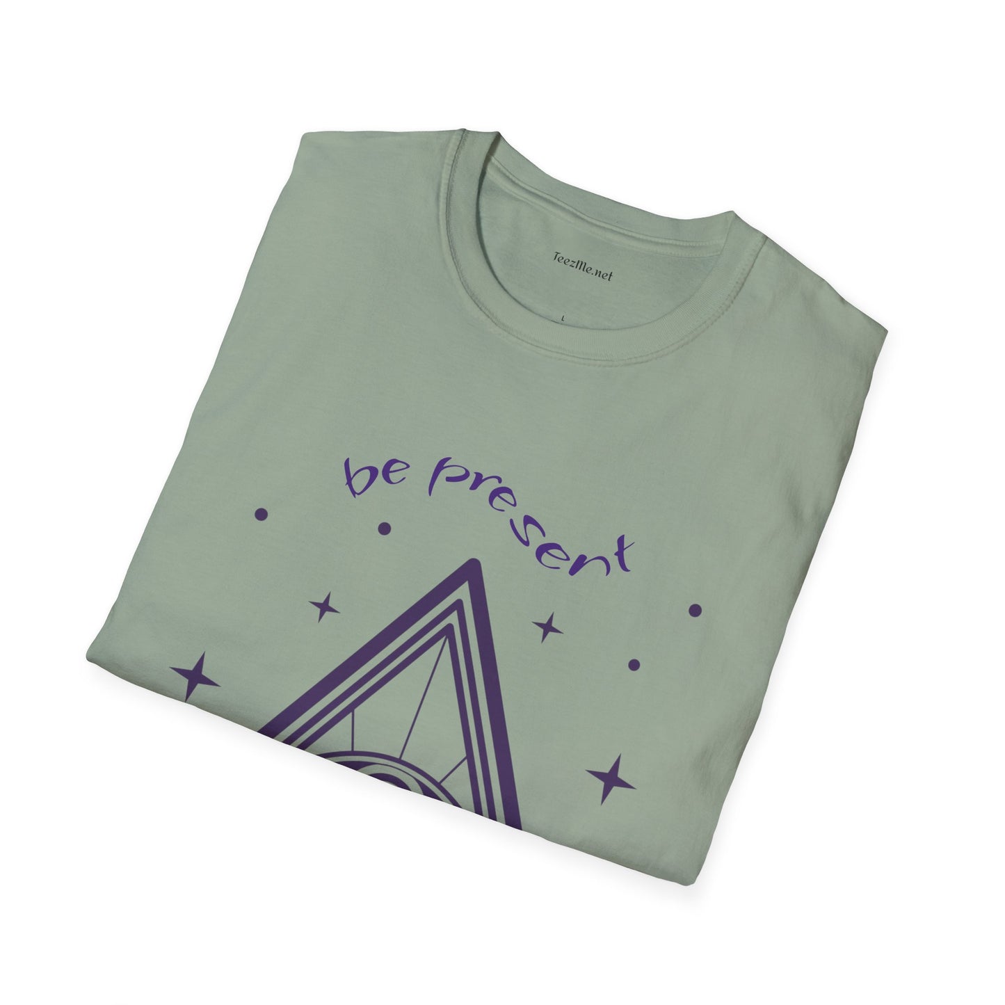 Be present (mystic sign) - Unisex Softstyle T-Shirt 100% Cotton Graphic