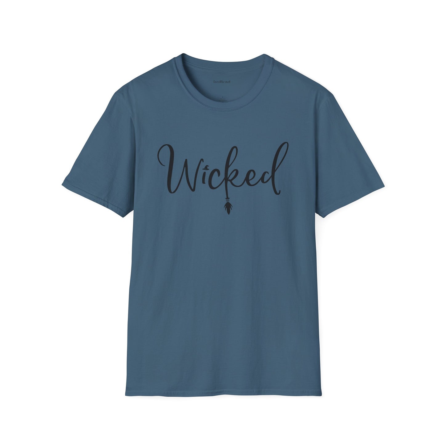 Wicked (black) Unisex SoftStyle T-Shirt 100% Cotton Graphic