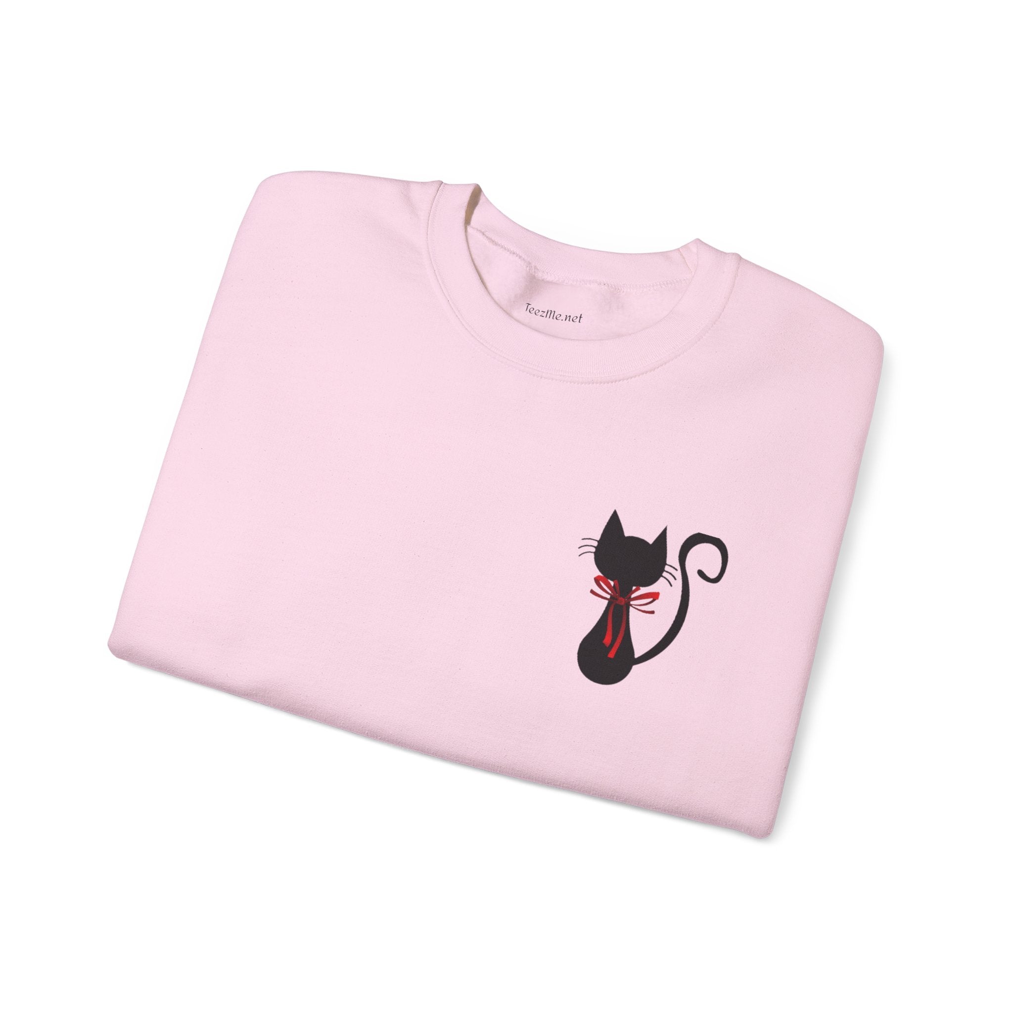Black cat - Unisex Heavy Blend™ Crewneck Sweatshirt