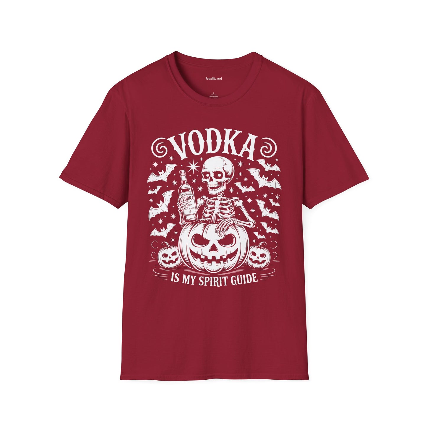 Vodka Spirit Guide-Shirt 100% Cotton Graphic