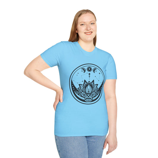 Moon Phase - Unisex Softstyle T-Shirt 100% Cotton Graphic