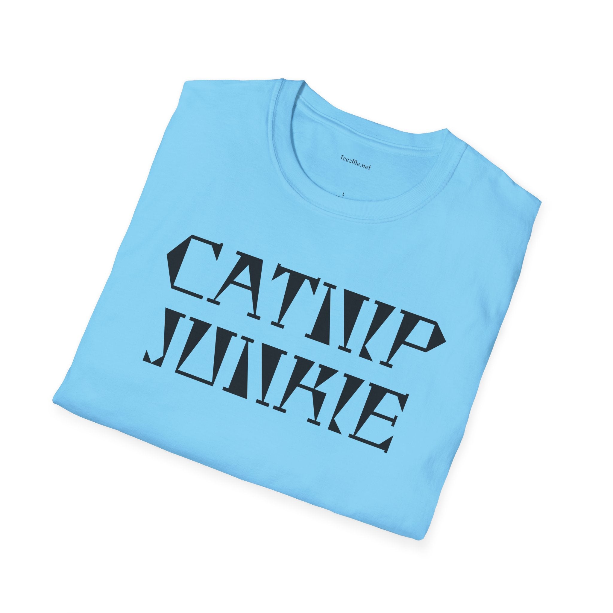 Catnip Junkie - Unisex Softstyle T-Shirt 100% Cotton Graphic
