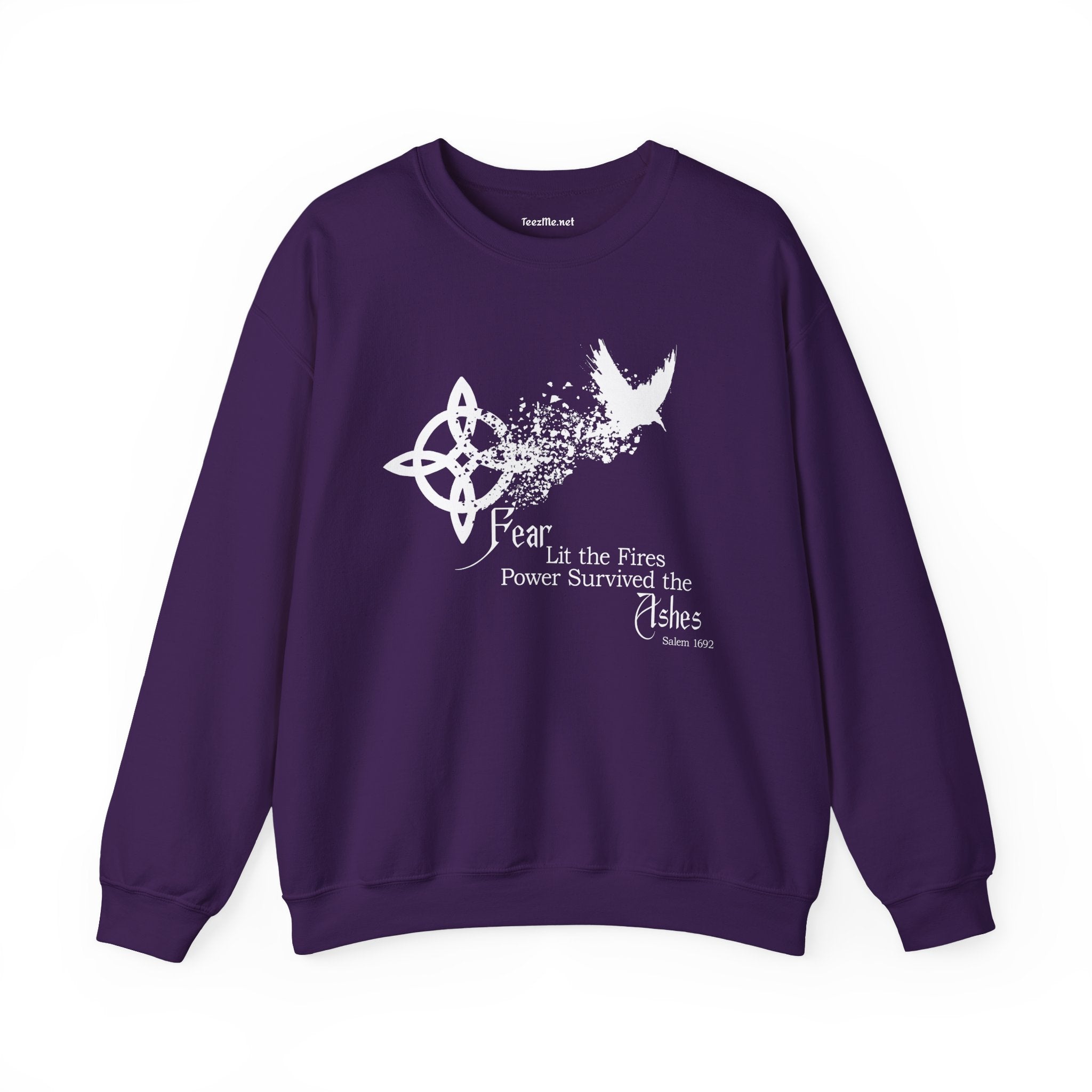 Fear Lit the Fires Unisex Heavy Blend™ Crewneck Sweatshirt Graphic