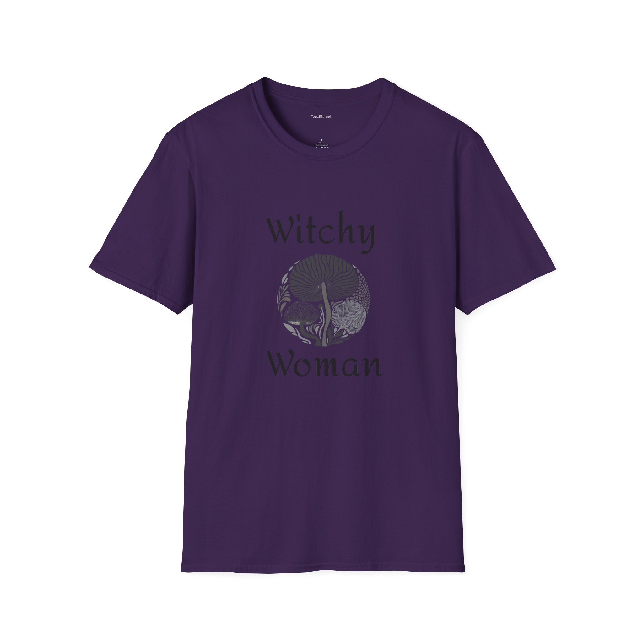 Witchy Woman - Unisex Softstyle T-Shirt 100% Cotton Graphic