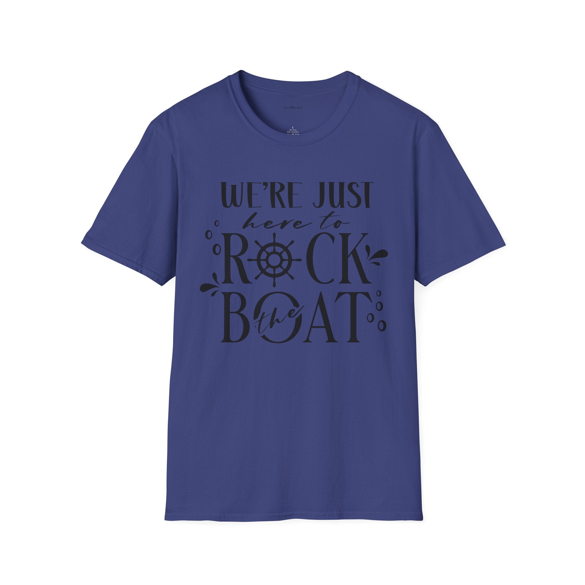 Rock the Boat - Unisex Softstyle T-Shirt 100% Cotton Graphic