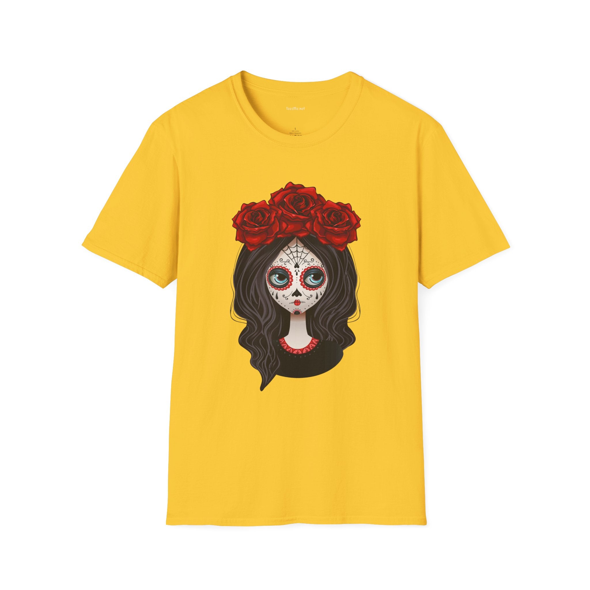 Zombie Girl - Unisex Softstyle T-Shirt 100% Cotton Graphic