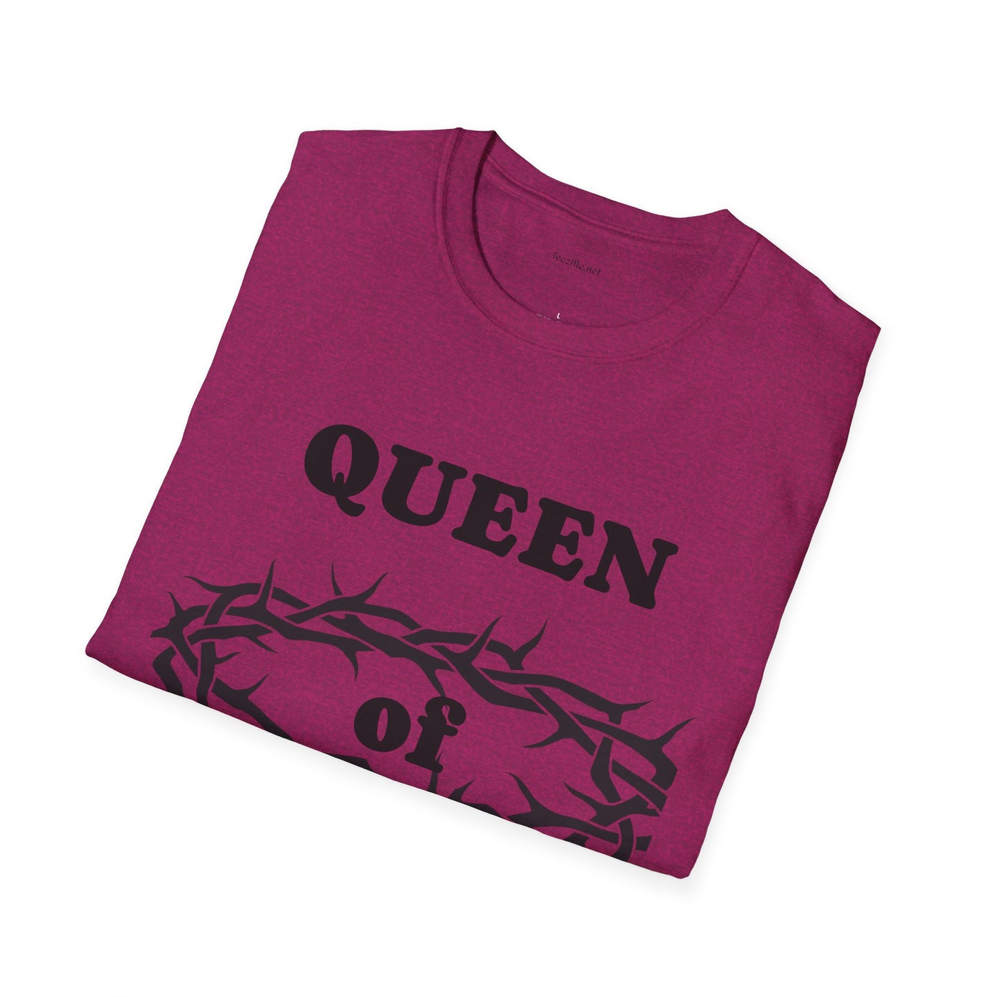 Queen of Fire - Unisex Softstyle T-Shirt 100% Cotton Graphic