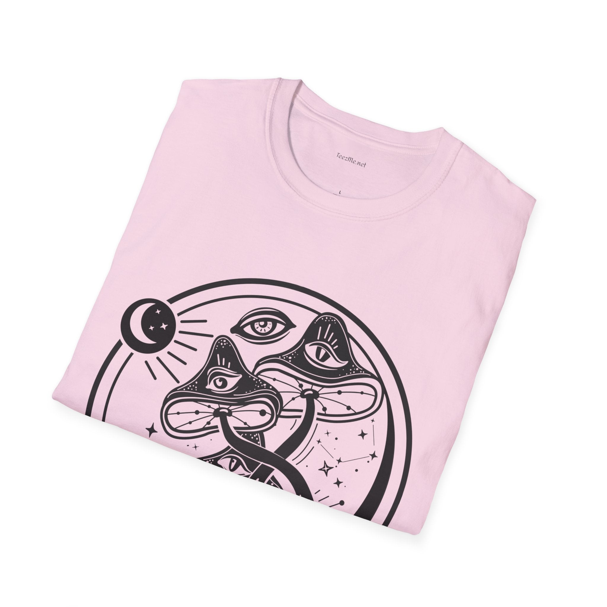Mushrooms - Unisex Softstyle T-Shirt 100% Cotton Graphic