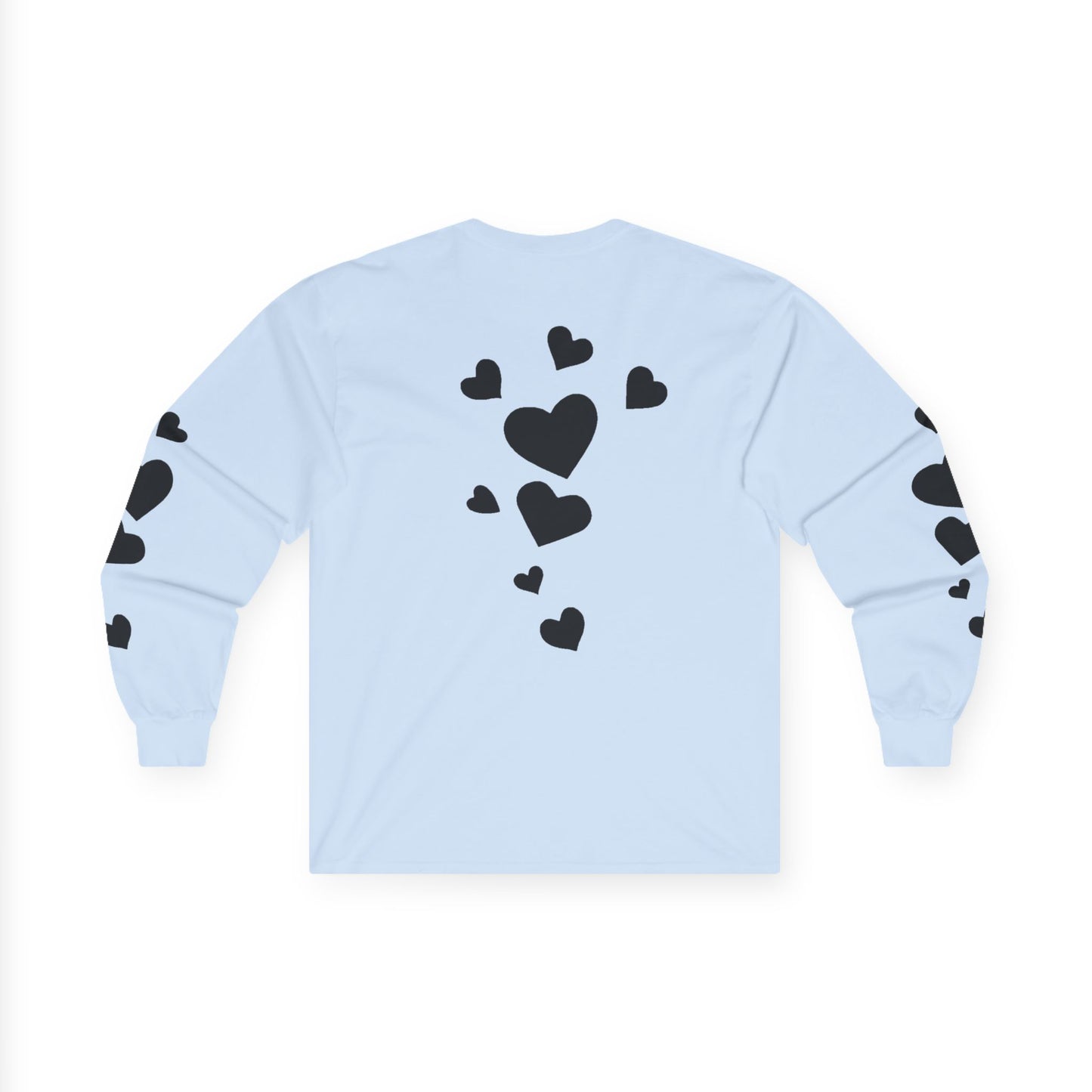 Hearts all over - Unisex Ultra Cotton Long Sleeve Tee