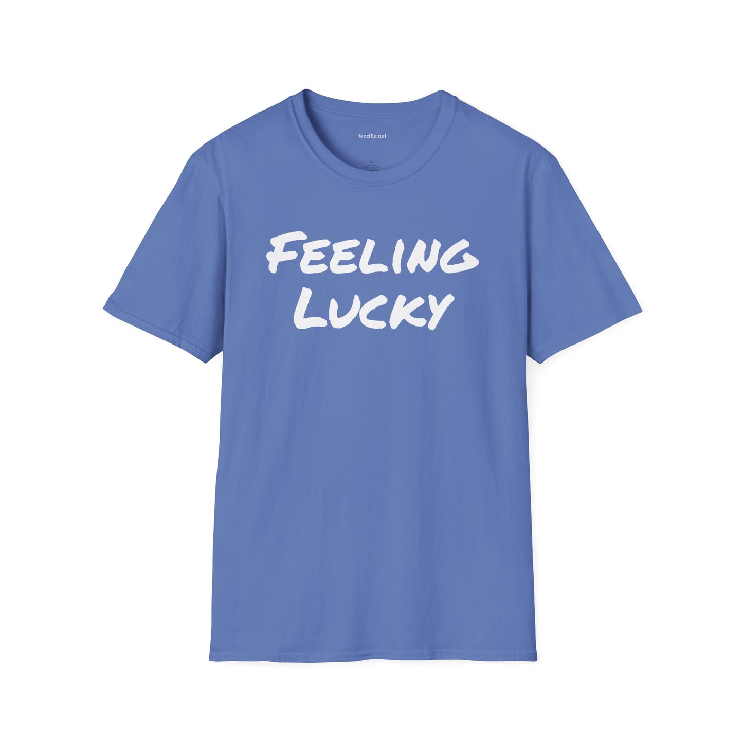 Feeling Lucky - Unisex Softstyle T-Shirt 100% Cotton Graphic