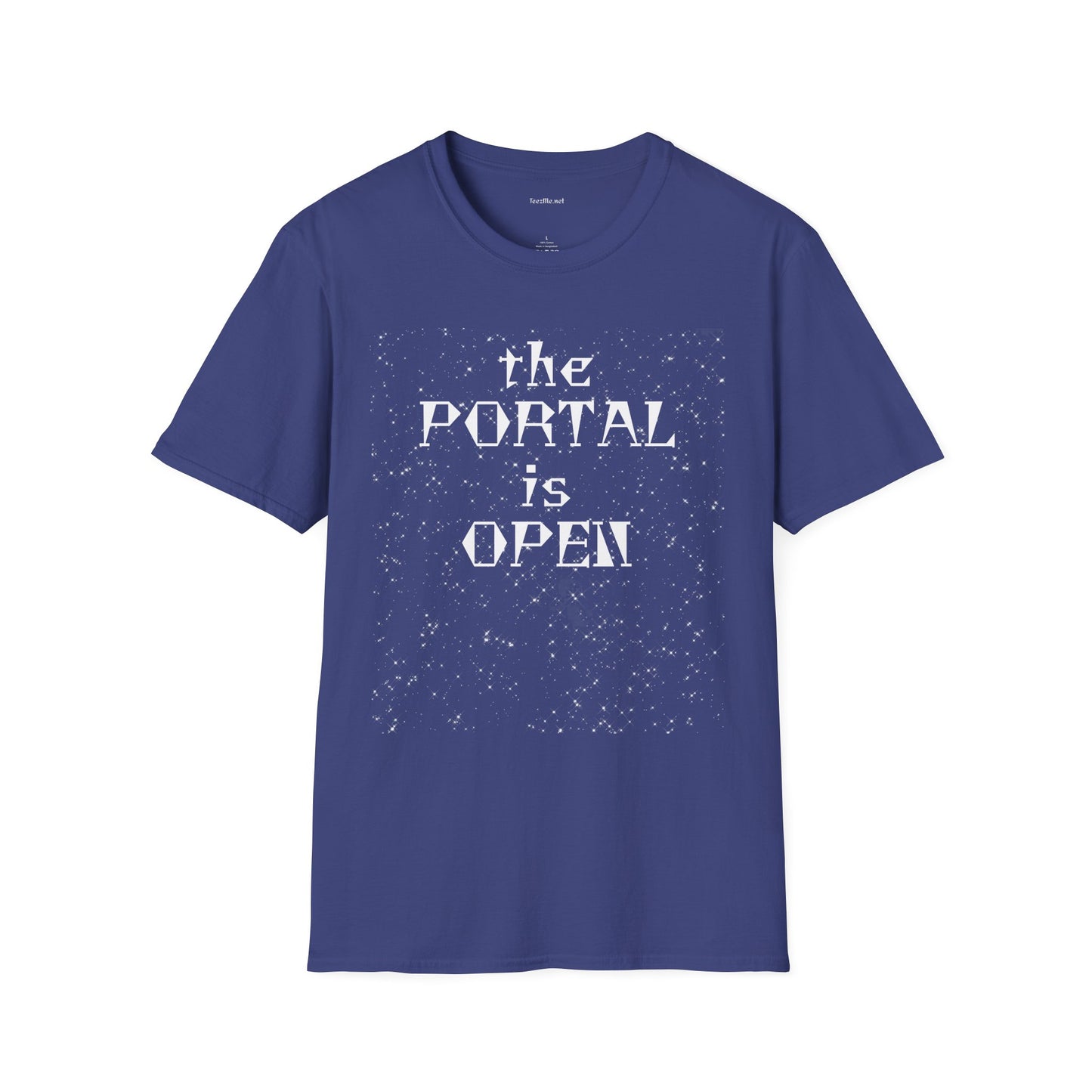The PORTAL is OPEN - Unisex Softstyle T-Shirt 100% Cotton Graphic