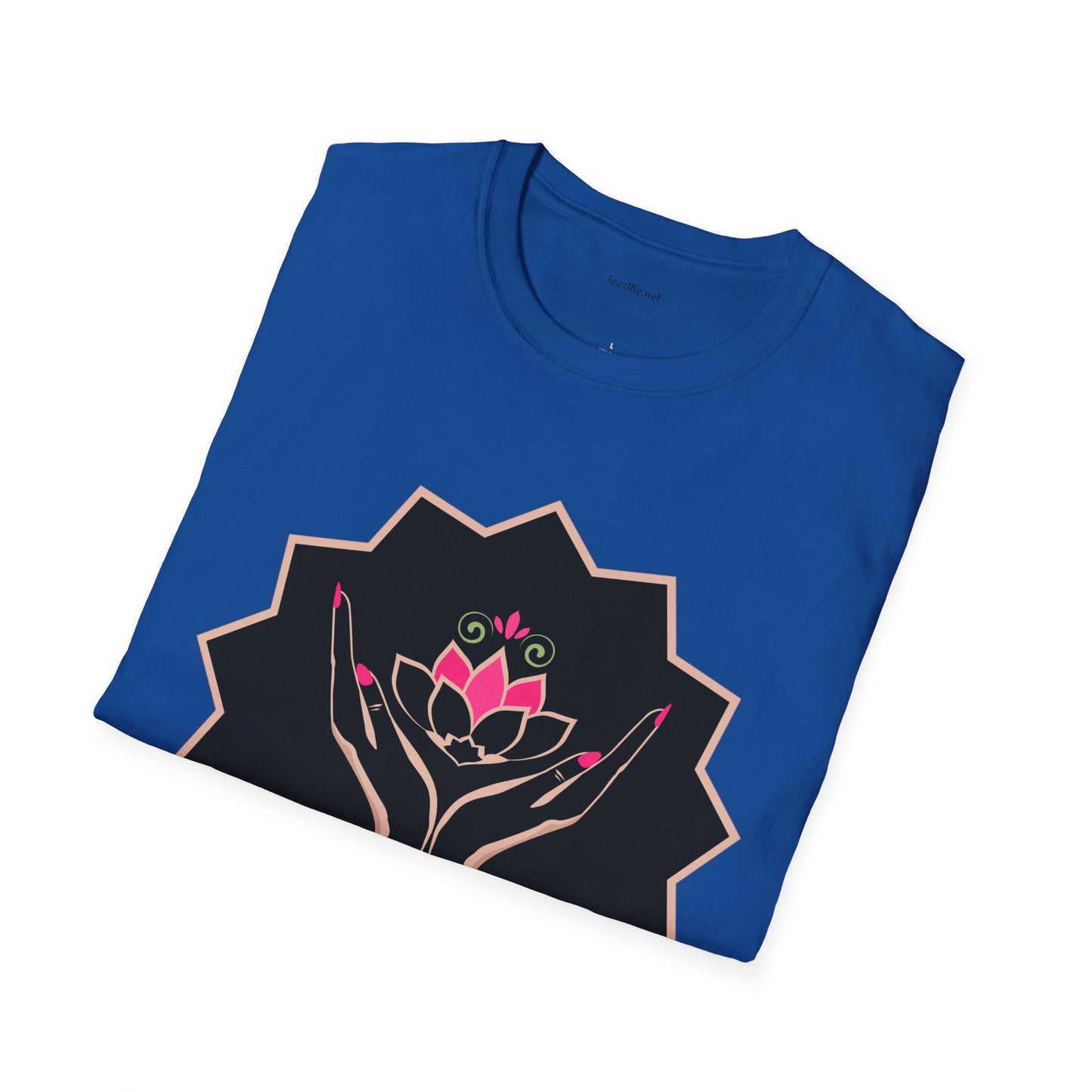 Pink Lotus - Unisex Softstyle T-Shirt 100% Cotton Graphic