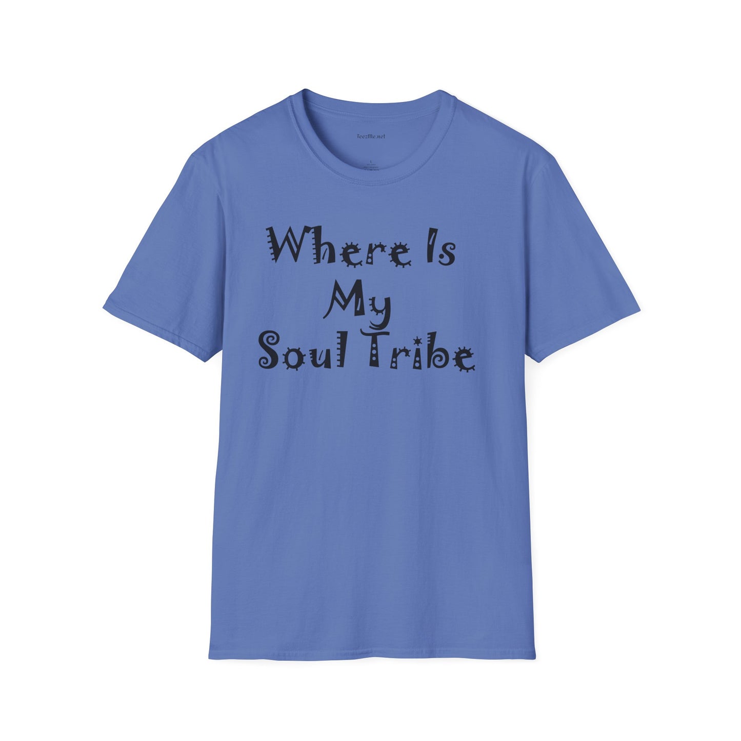 Where Is My Soul Tribe 03 Unisex Soft Style T-Shirt 100% Cotton Graphic