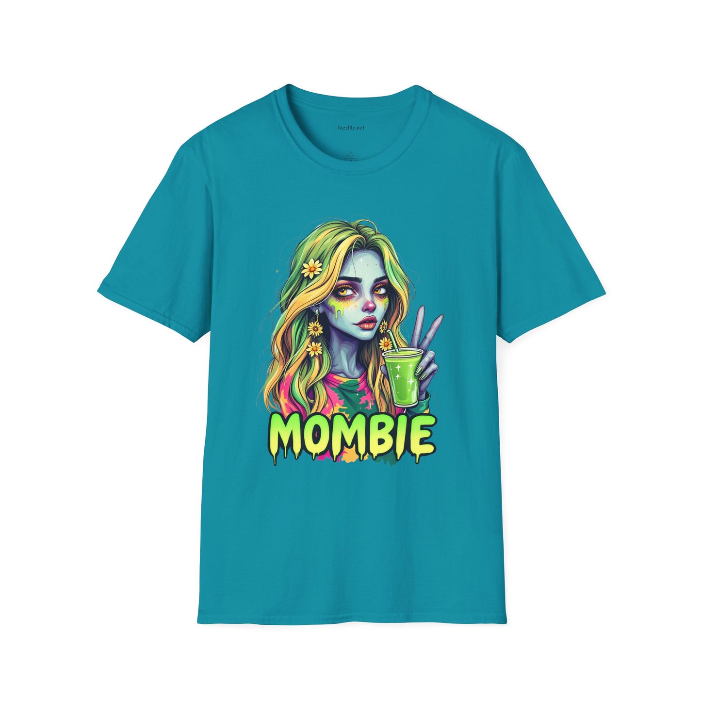 Mombie Unisex Softstyle T-Shirt 100% Cotton Graphic