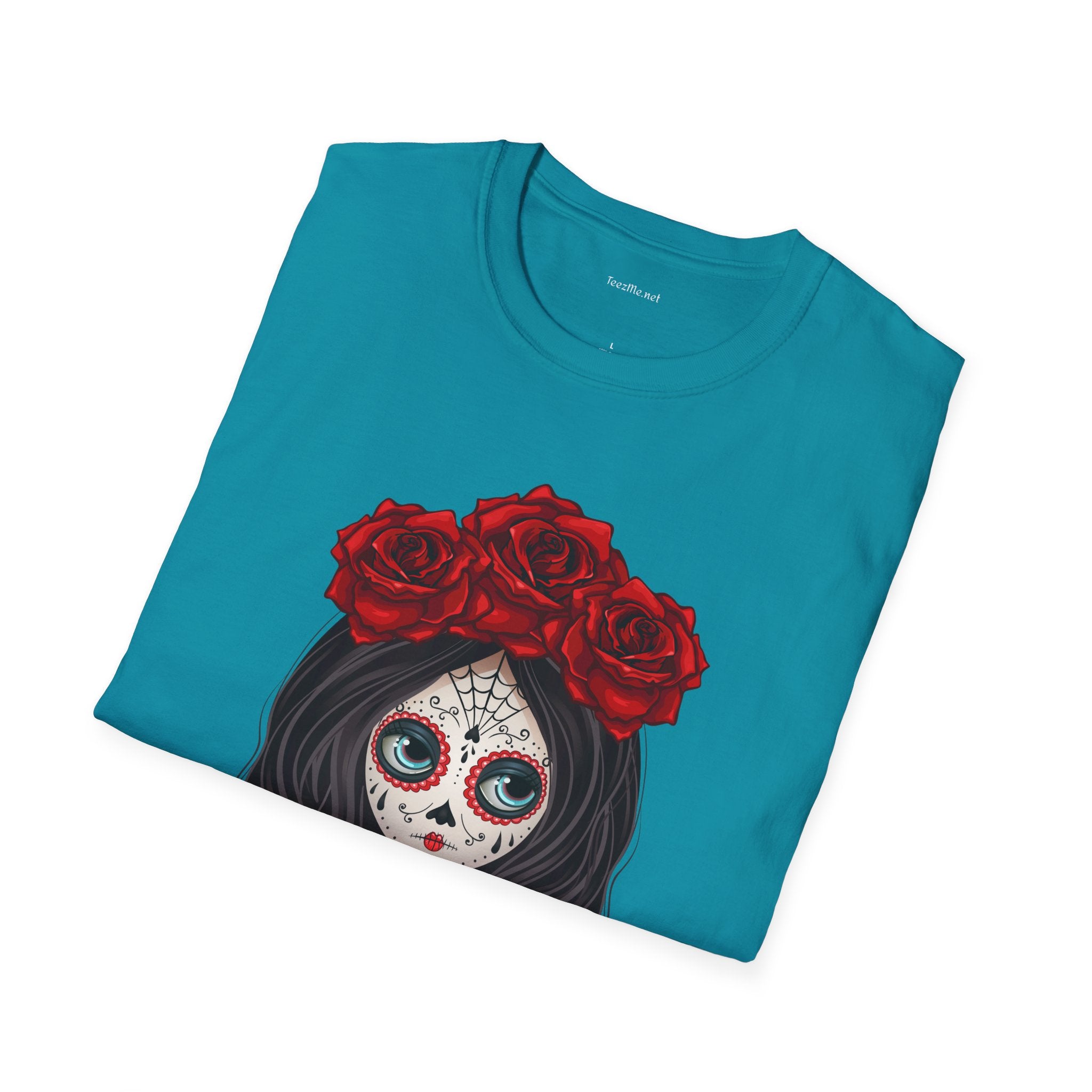 Zombie Girl - Unisex Softstyle T-Shirt 100% Cotton Graphic