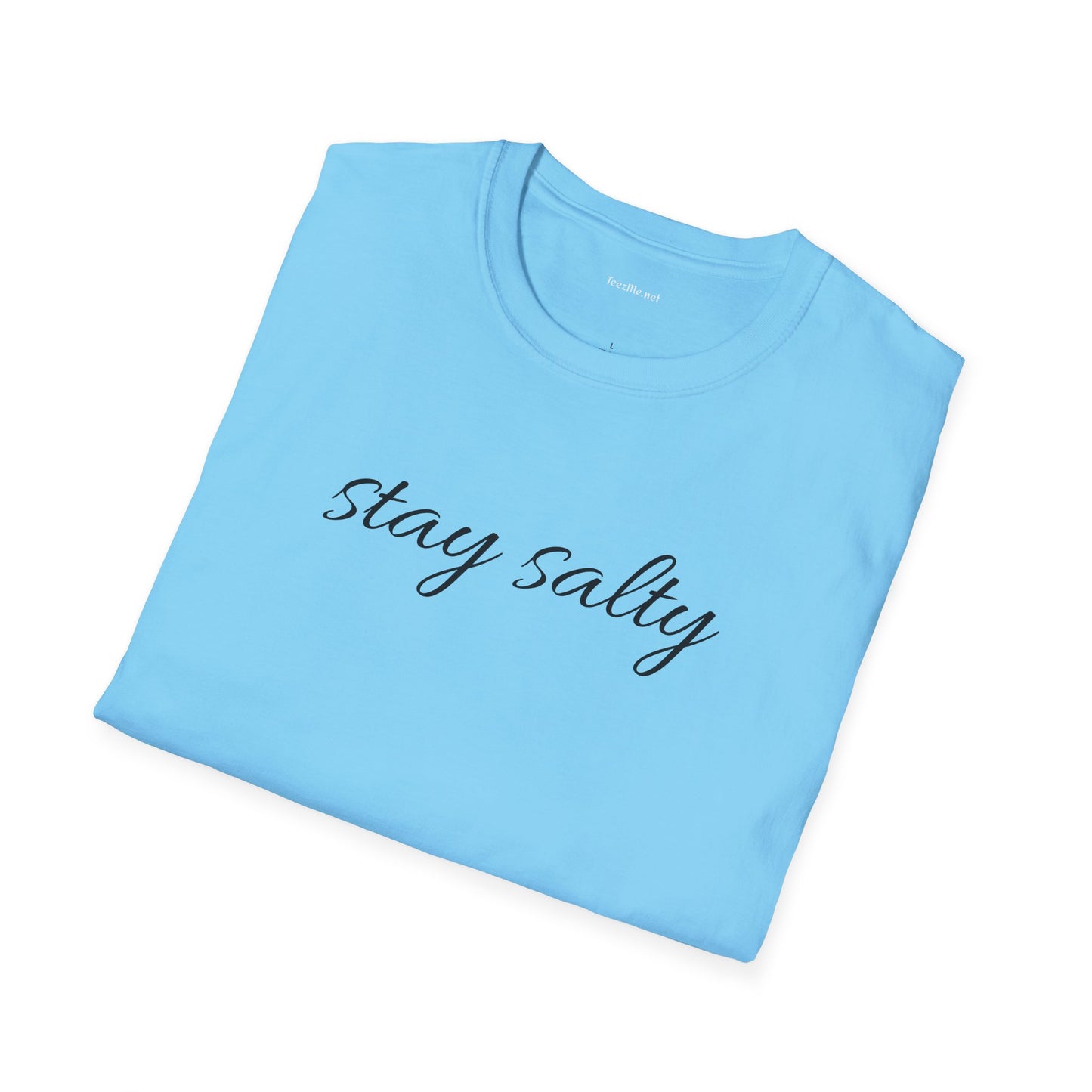 Stay salty - Unisex Softstyle T-Shirt 100% Cotton Graphic beach life
