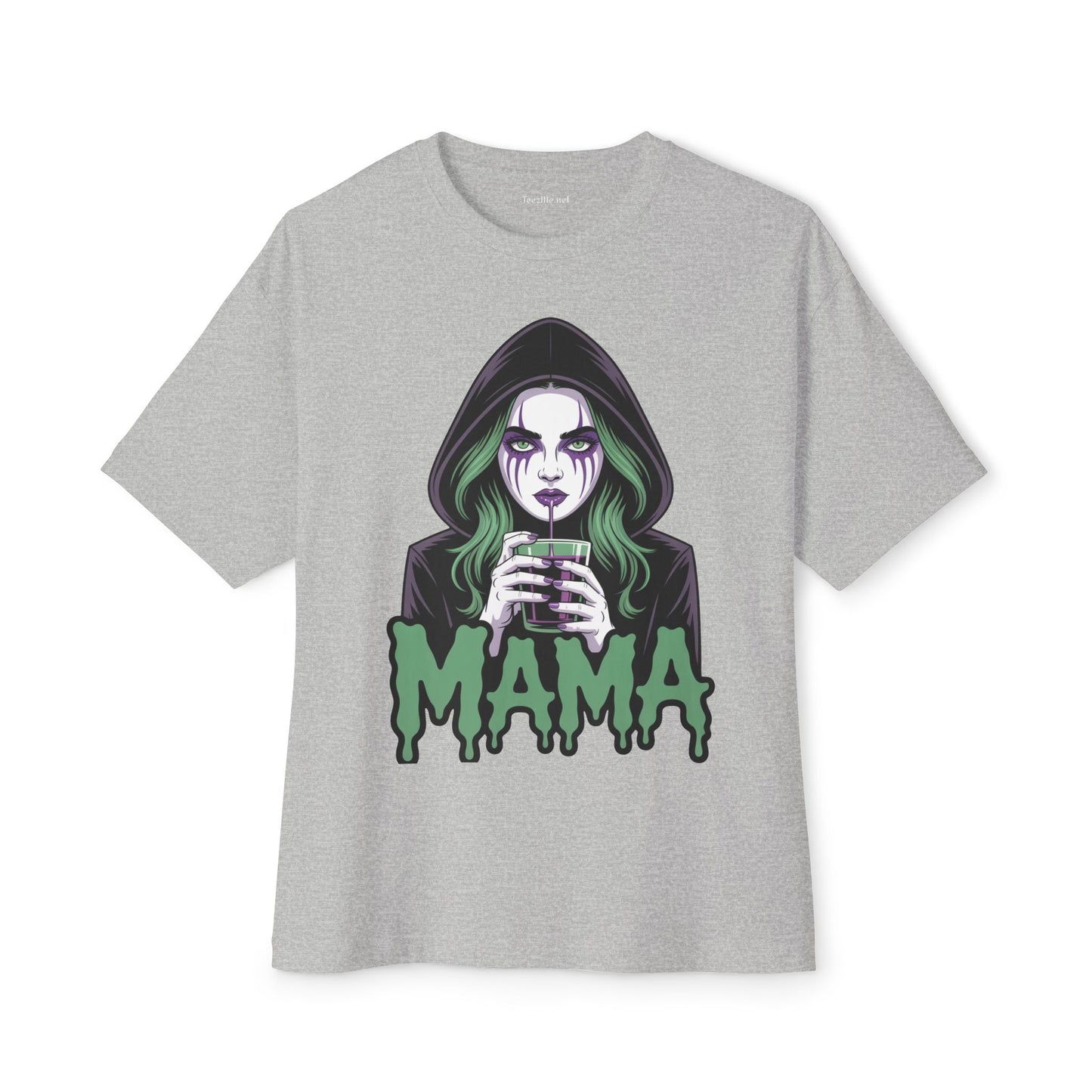 Cute Horror Mama 02 Unisex Oversized Boxy Tee