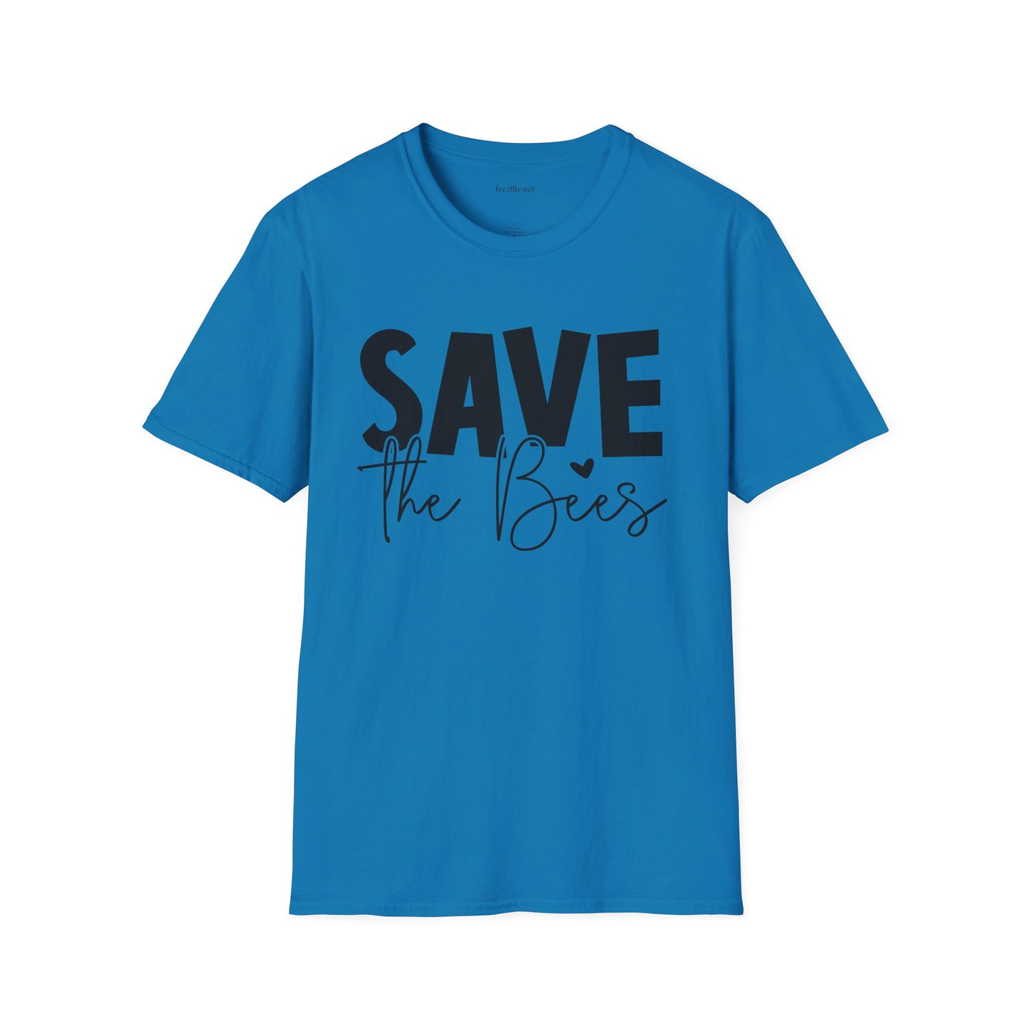 Save The Bees 03 Unisex Soft Style T-Shirt 100% Cotton Graphic