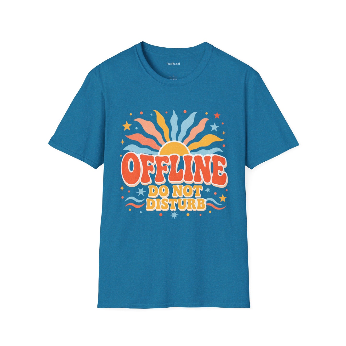 OFFLINE Do Not Disturb Unisex Softstyle T-Shirt 100% Cotton Graphic