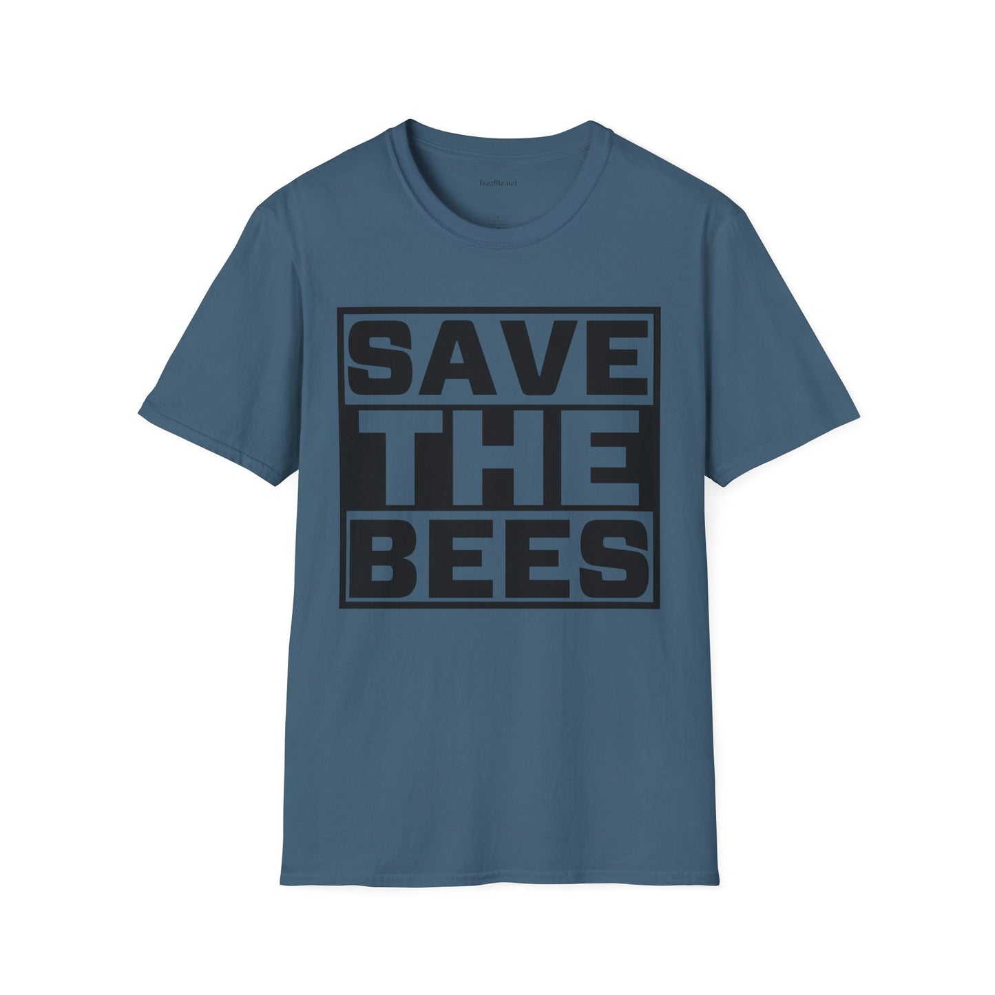 Save The Bees 02 Unisex Soft Style T-Shirt 100% Cotton Graphic