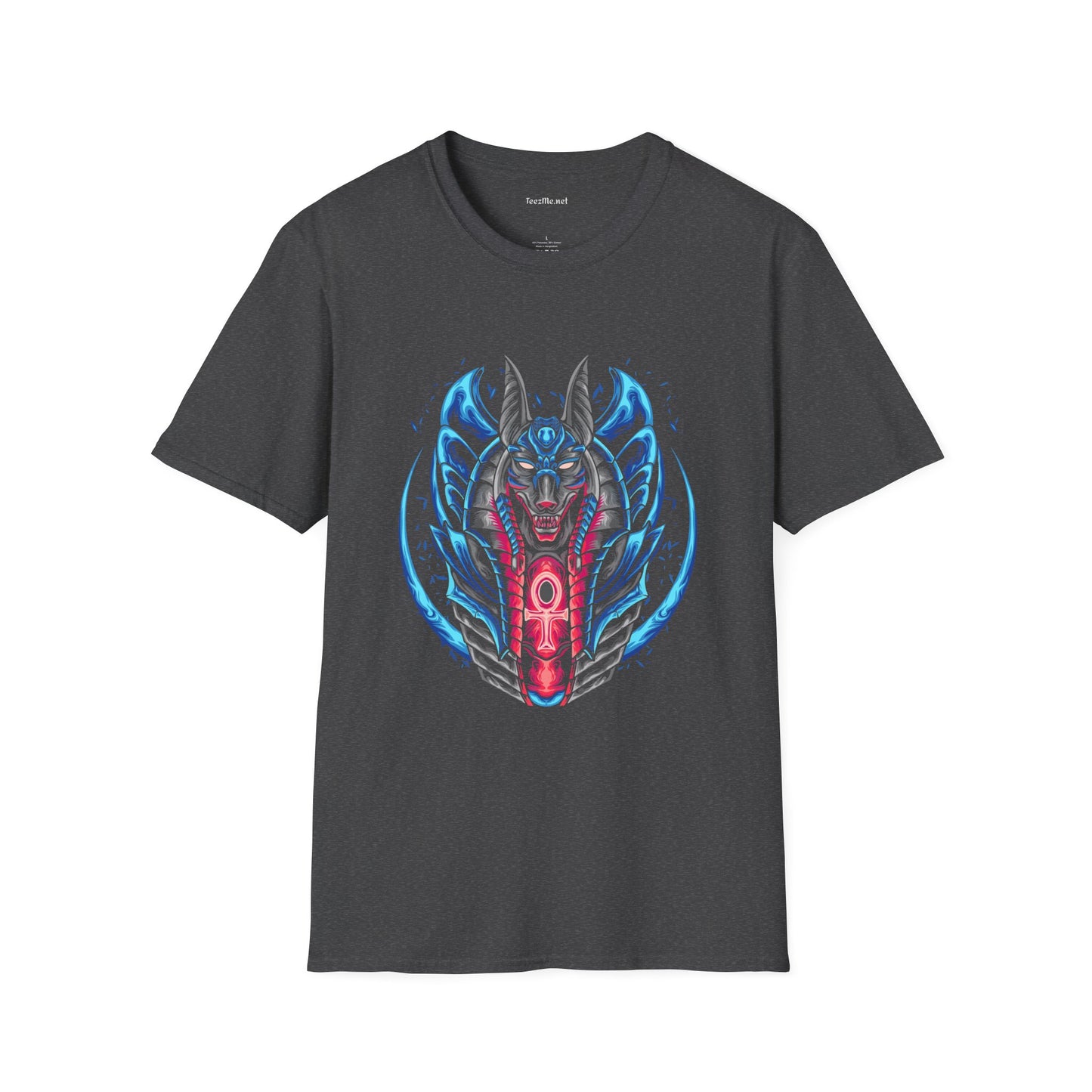 The Anubis Eqyptian Unisex Softstyle T-Shirt 100% Cotton