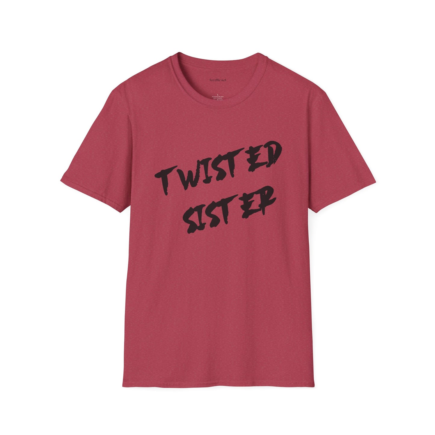 Twisted Sister 03 Unisex SoftStyle T-Shirt 100% Cotton