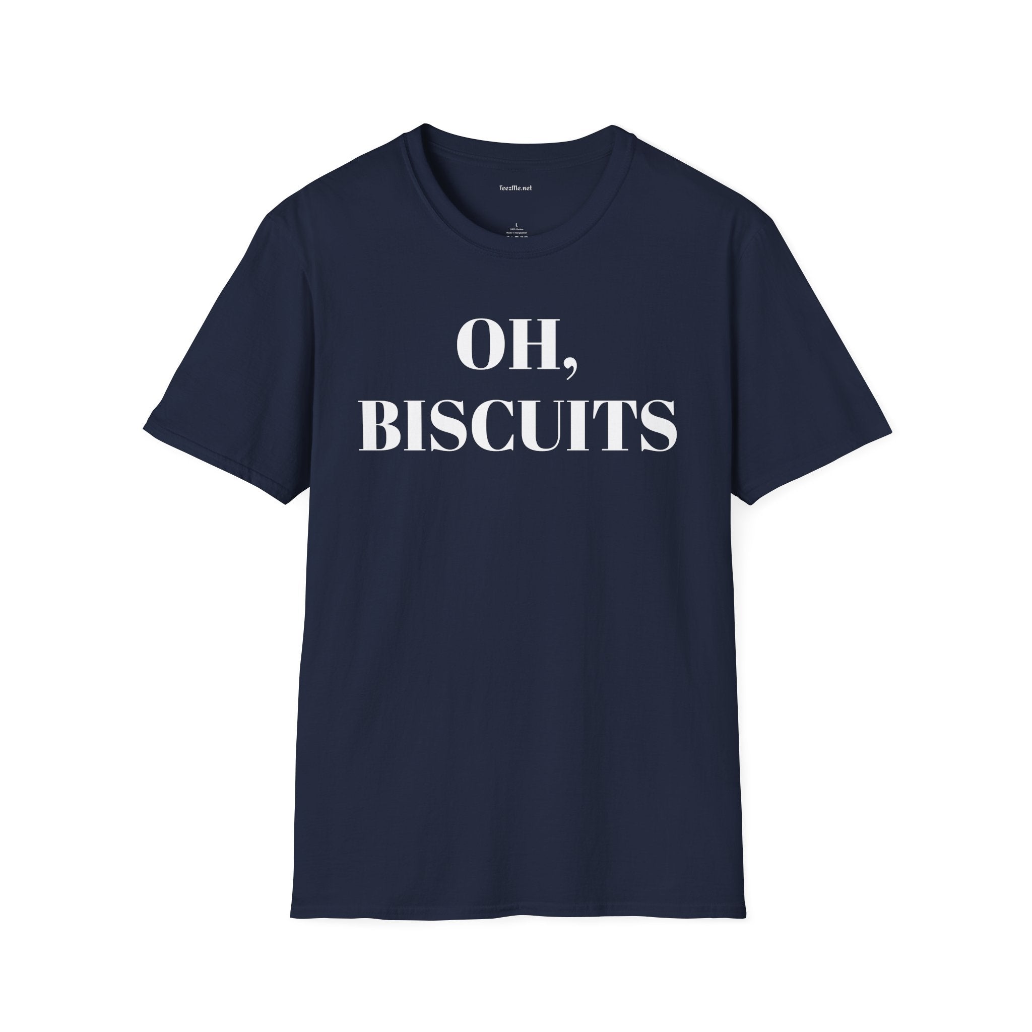 Oh BISCUITS - Unisex Softstyle T-Shirt 100% Cotton Graphic