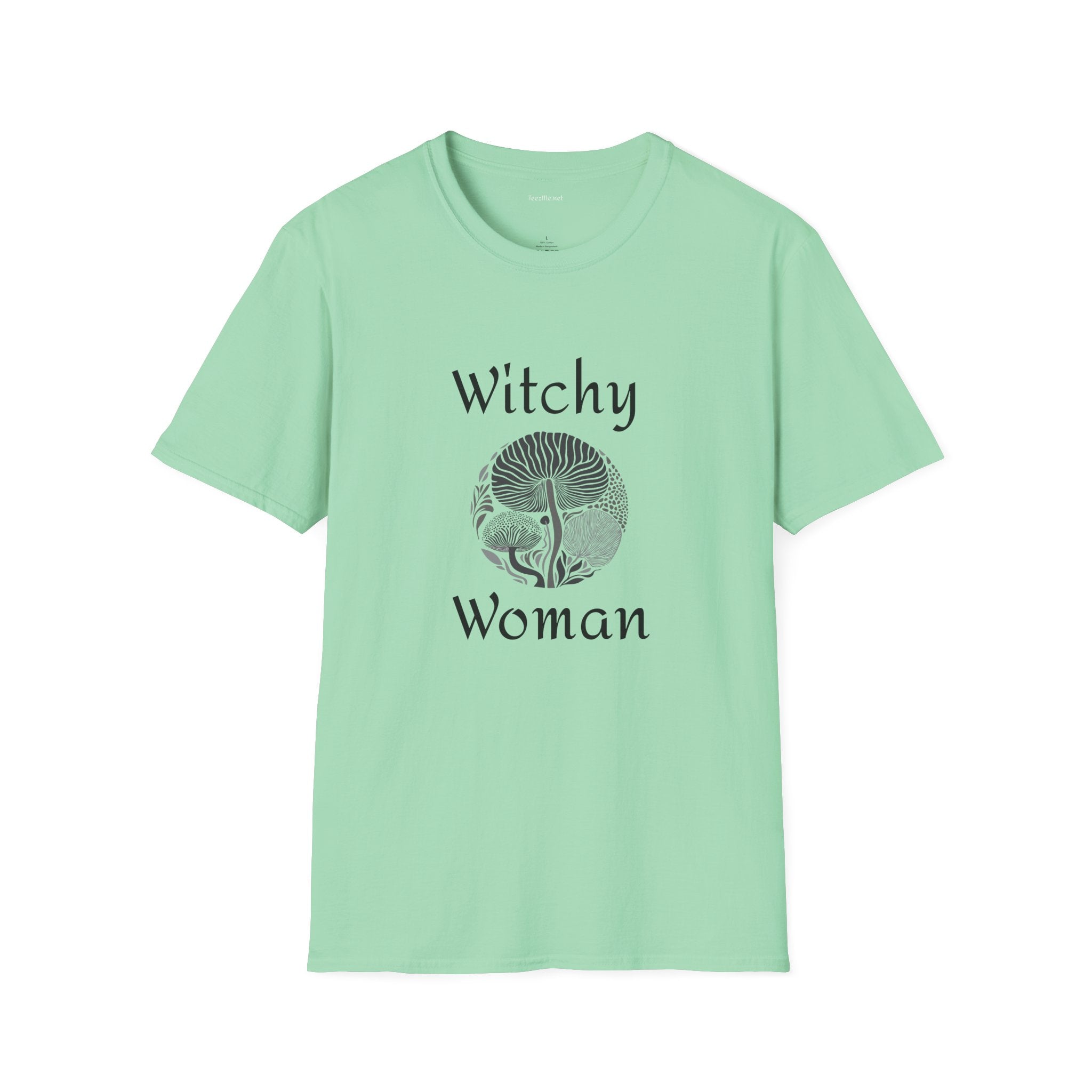 Witchy Woman - Unisex Softstyle T-Shirt 100% Cotton Graphic