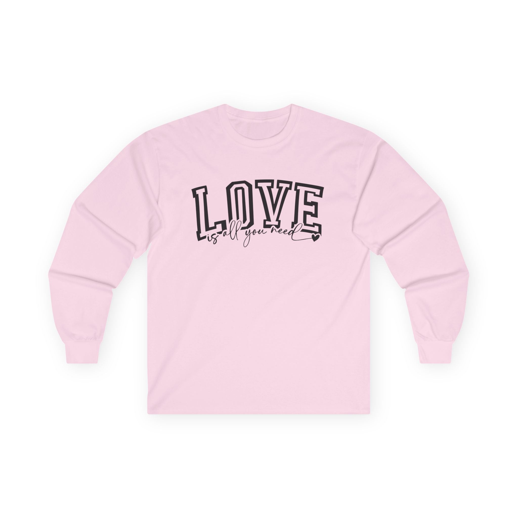 Love is All You Need Tie-dye Unisex Ultra Cotton Long Sleeve Tee