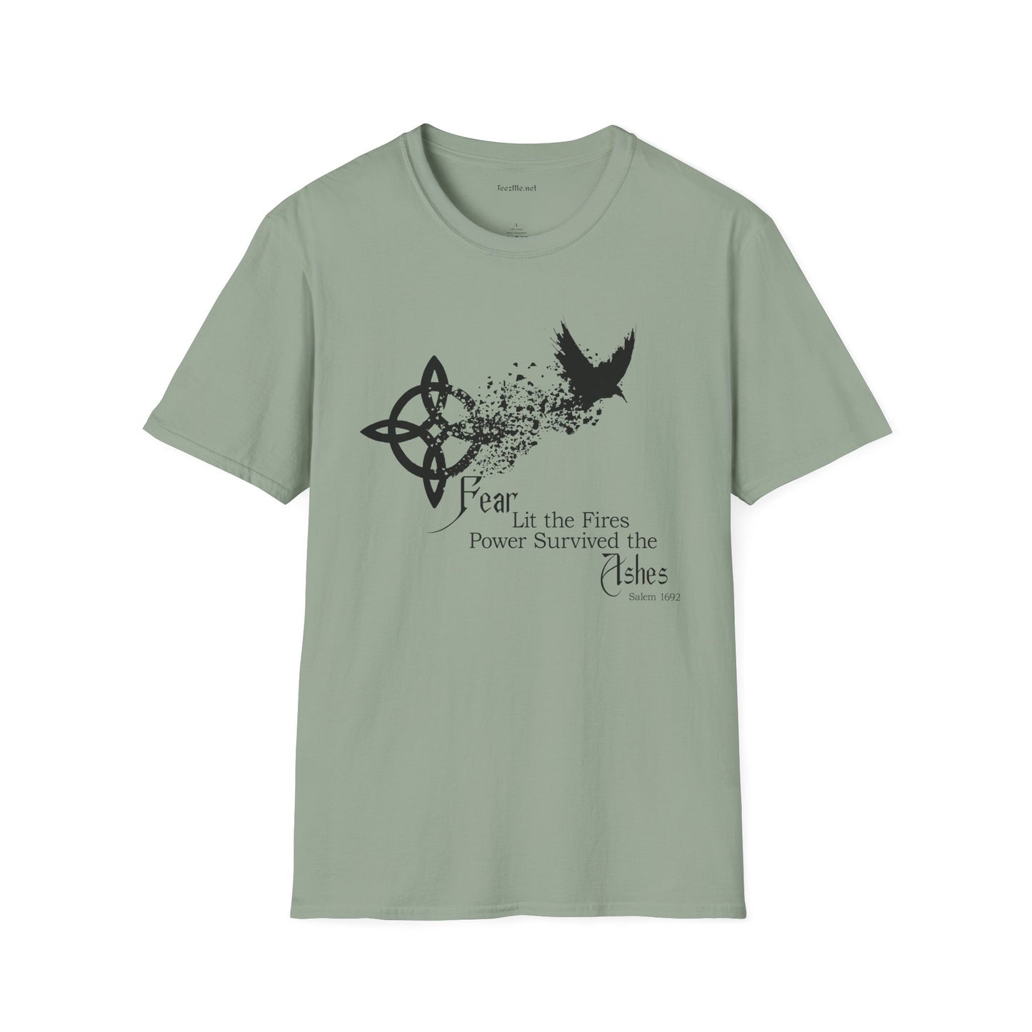 Fear Lit the Fires Unisex SoftStyle T-Shirt 100% Cotton Graphic