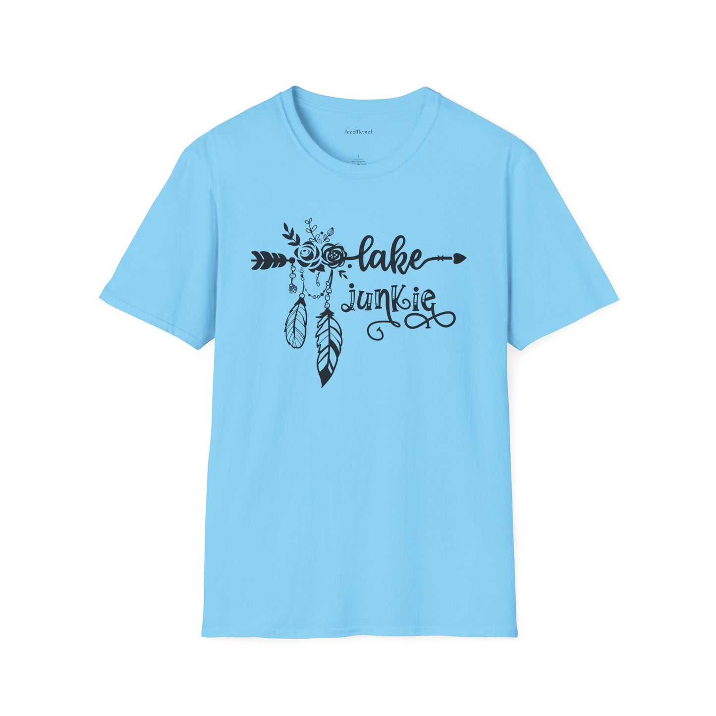 Lake Junkie Unisex Softstyle T-Shirt 100% Cotton Graphic